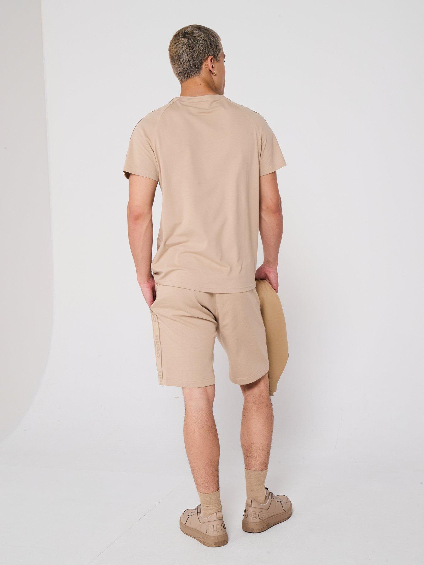 hugo-bodywear-liam-taped-loungewear-shorts-beigedetail