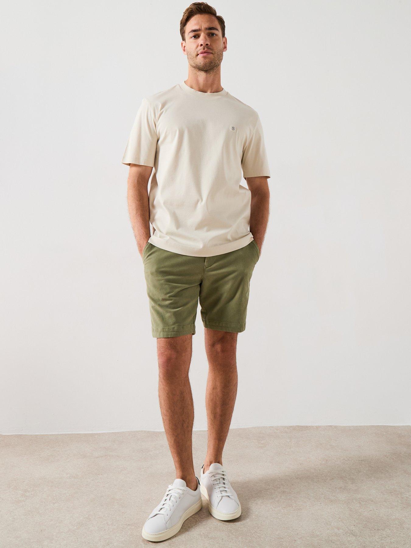 Image 4 of 5 of BOSS Slice Slim Fit Chino Shorts - Green