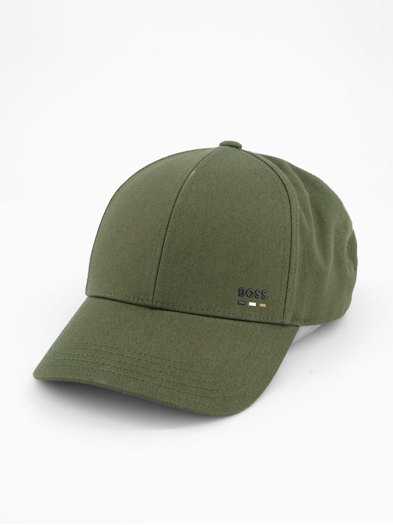 Image 1 of 4 of BOSS Zed Stripe Logo Cap - Green