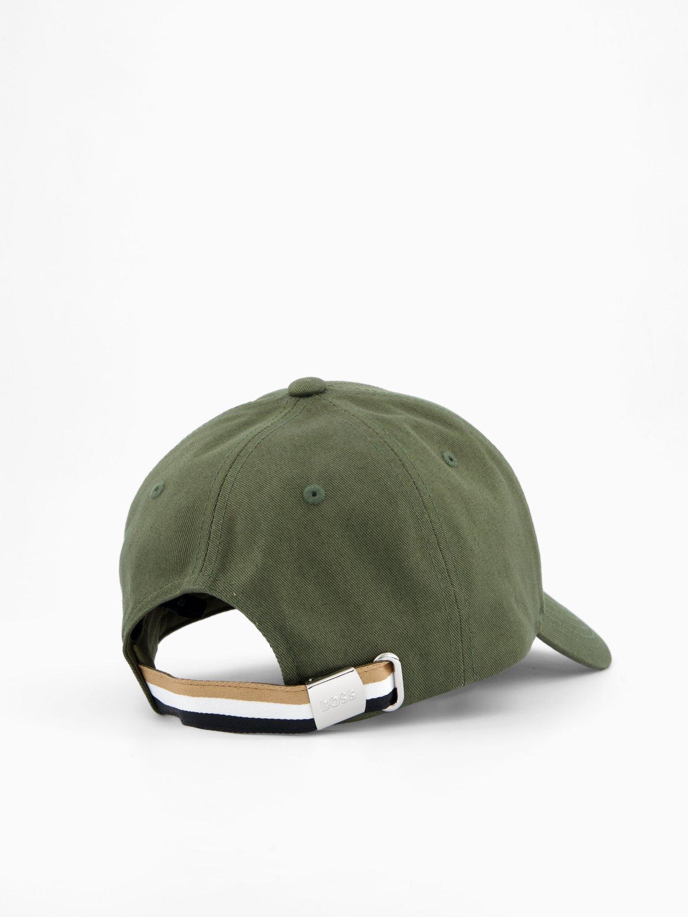 Image 4 of 4 of BOSS Zed Stripe Logo Cap - Green
