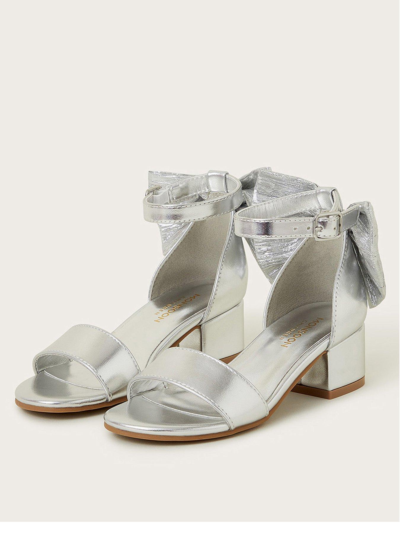 monsoon-girls-two-part-bow-heeled-sandals-silverstillFront