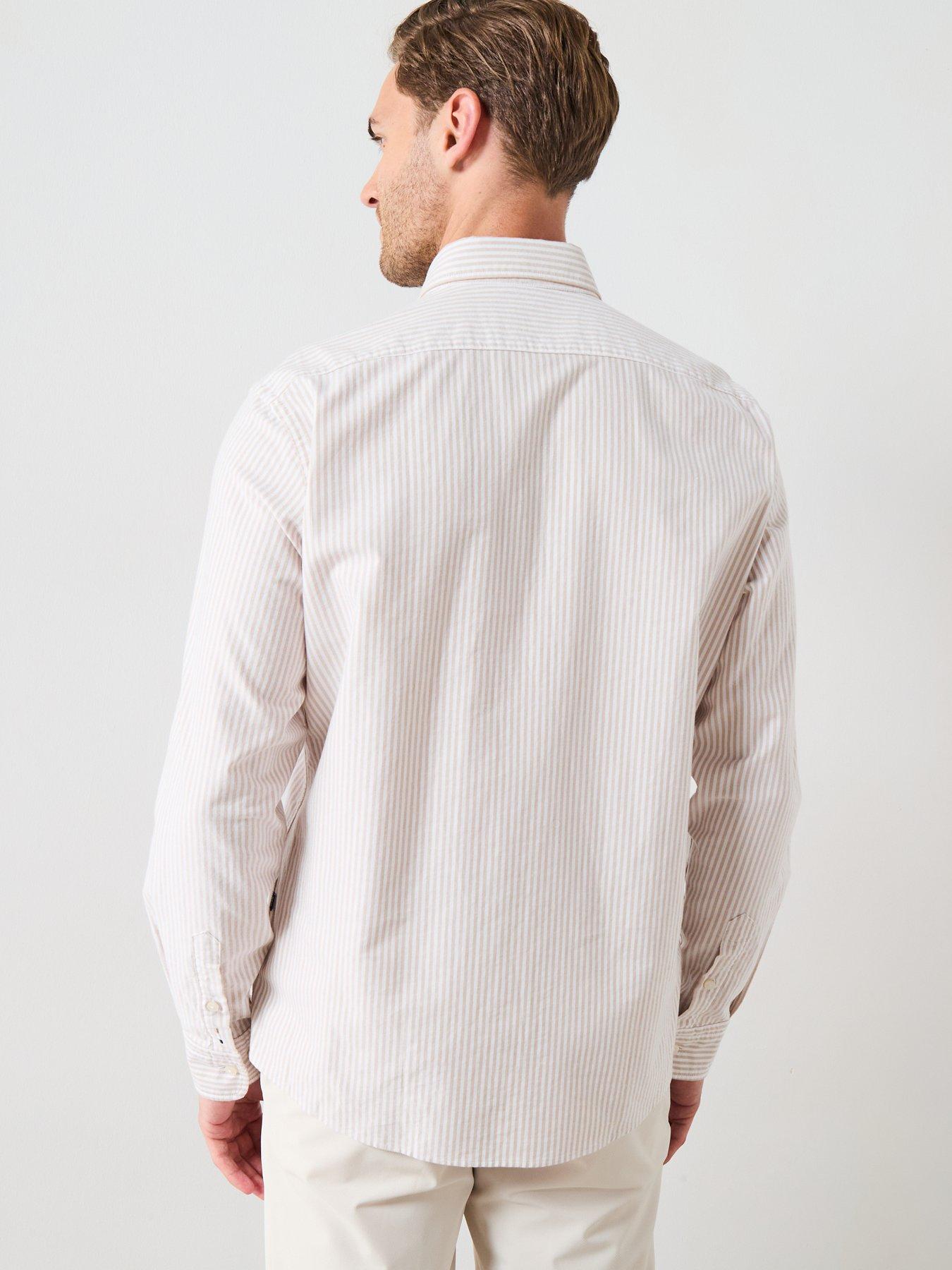 boss-h-liam-striped-regular-fit-oxford-shirt-beigestillFront