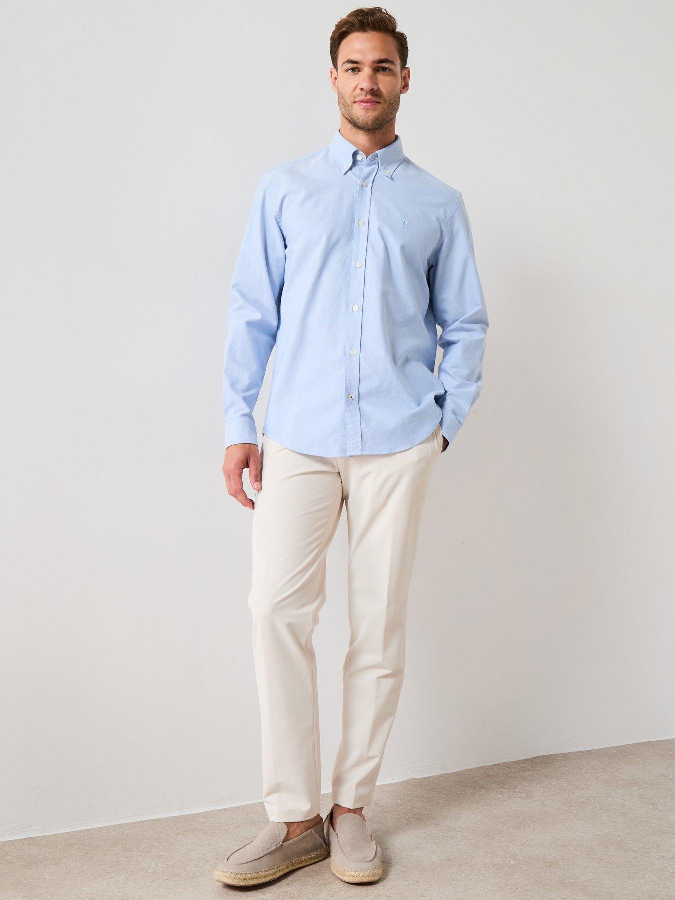 Image 5 of 5 of BOSS P-Genius Slim Fit Performance Tech Trousers - Cream