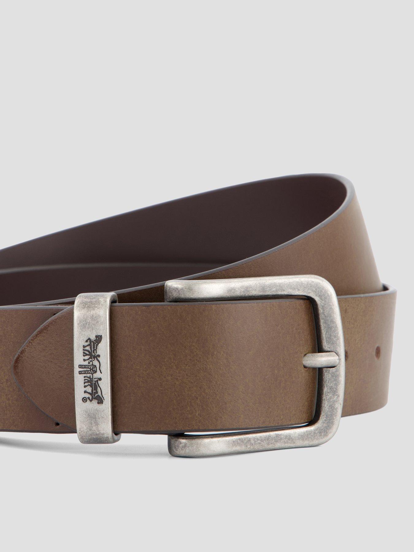 Image 2 of 6 of Levi's Levi's Metal Two Horse Keeper Leather Belt