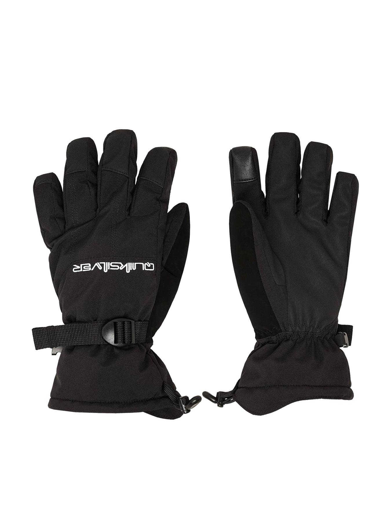 Image 1 of 4 of Quiksilver Mens Skiing Mission Gloves - Black
