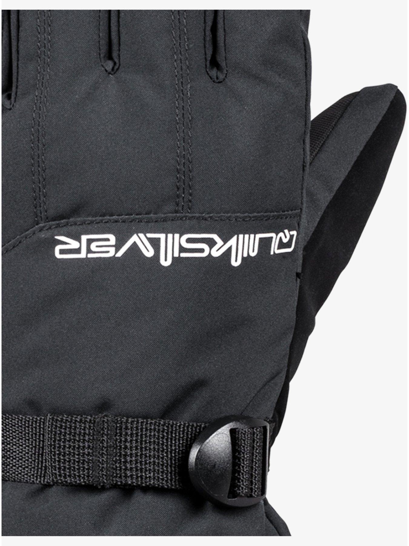 Image 3 of 4 of Quiksilver Mens Skiing Mission Gloves - Black