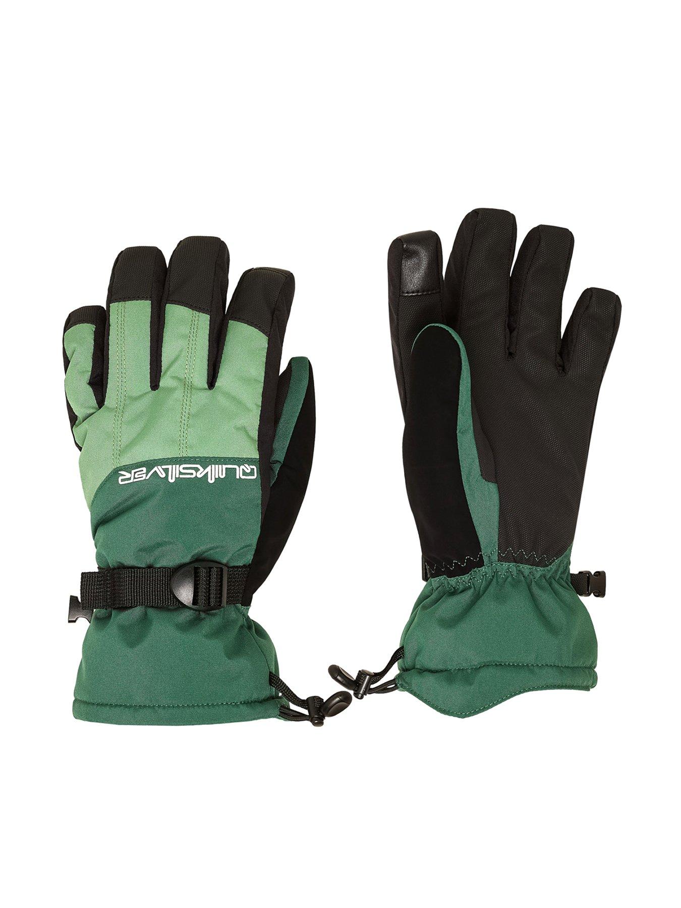 Image 1 of 4 of Quiksilver Mens Skiing Mission Gloves - Green