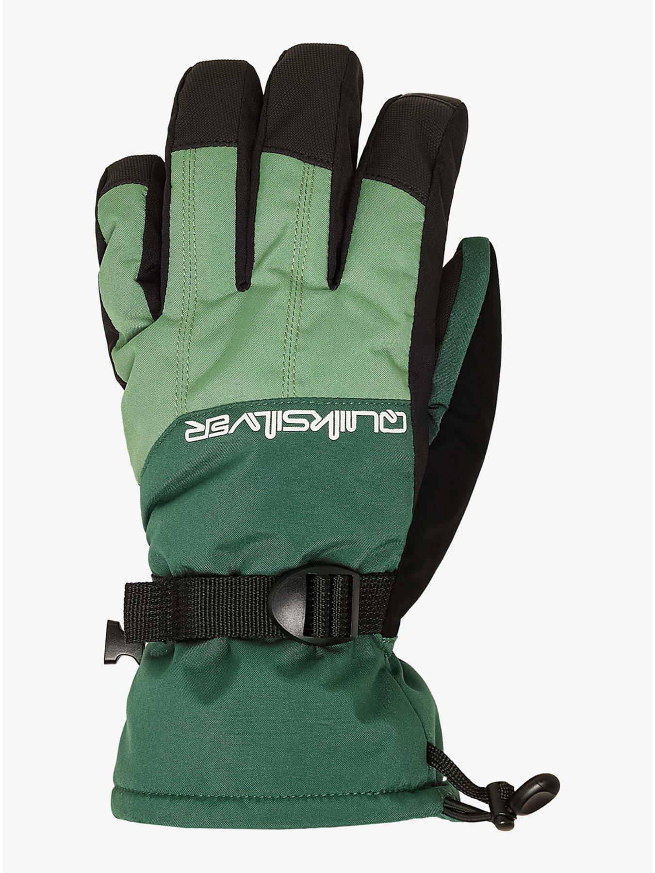 Image 4 of 4 of Quiksilver Mens Skiing Mission Gloves - Green