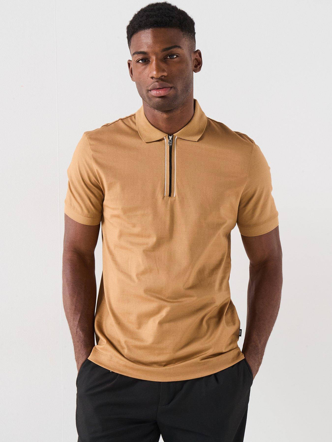 boss-h-paras-65-regular-fit-global-stripezip-neck-polo-shirt-dark-beige