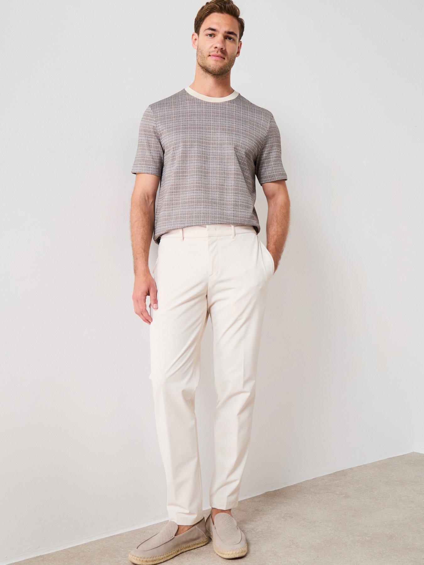 boss-mercerised-grid-print-short-sleeve-t-shirt-multidetail