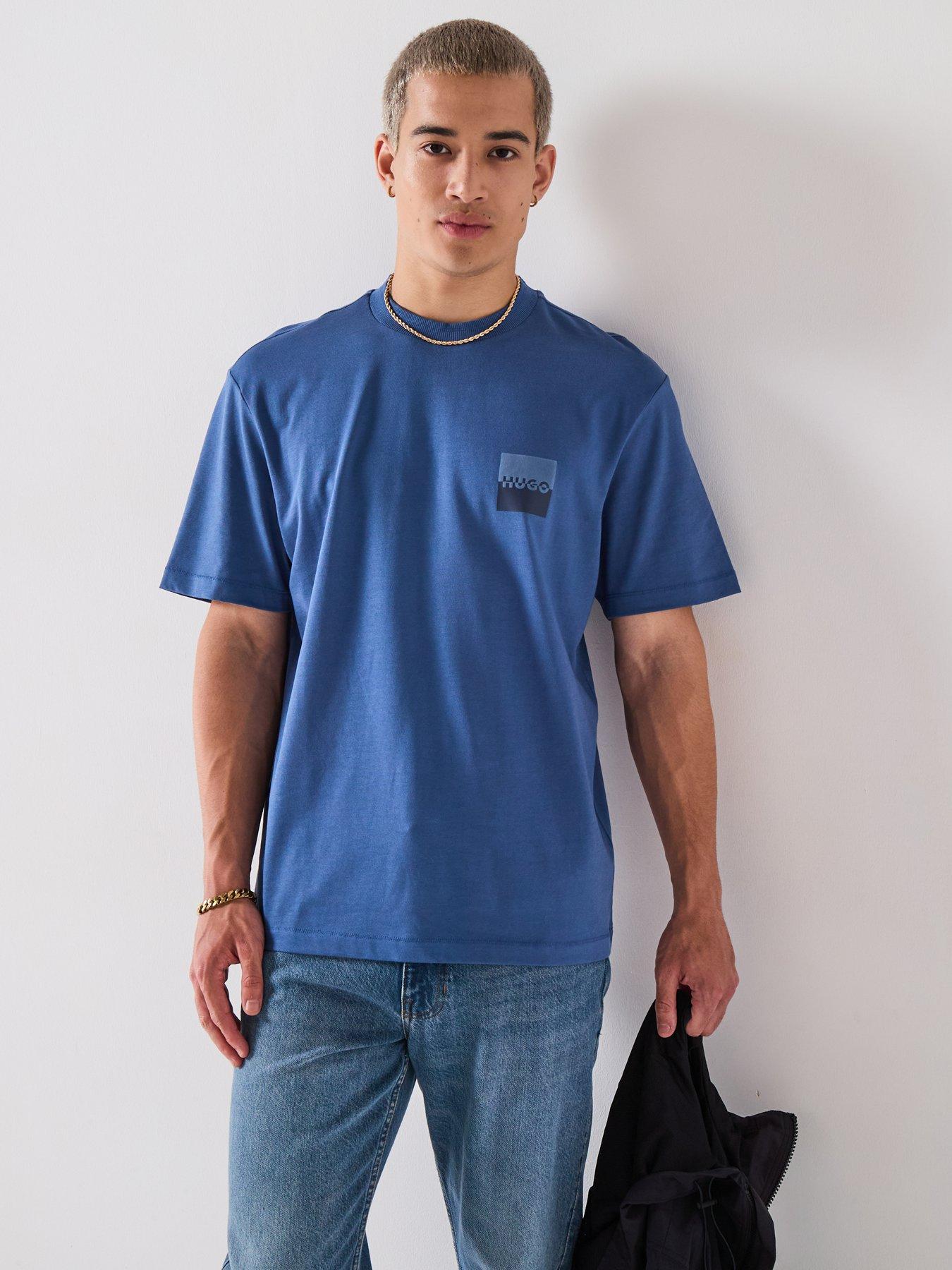 hugo-relaxed-fit-dusplito-back-print-t-shirt-bluestillFront