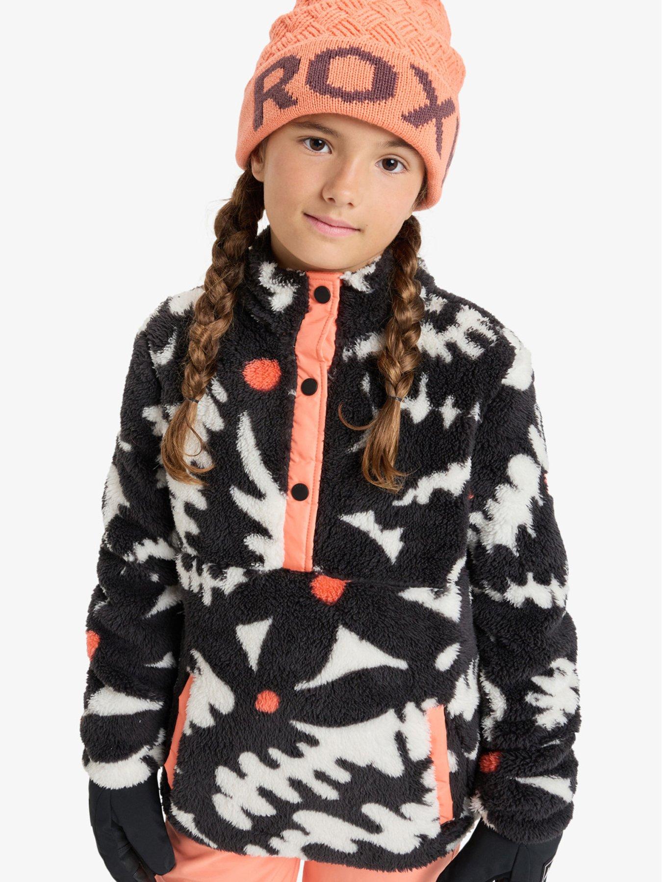 Roxy Junior Girls Skiing Alabama Fleece - Black
