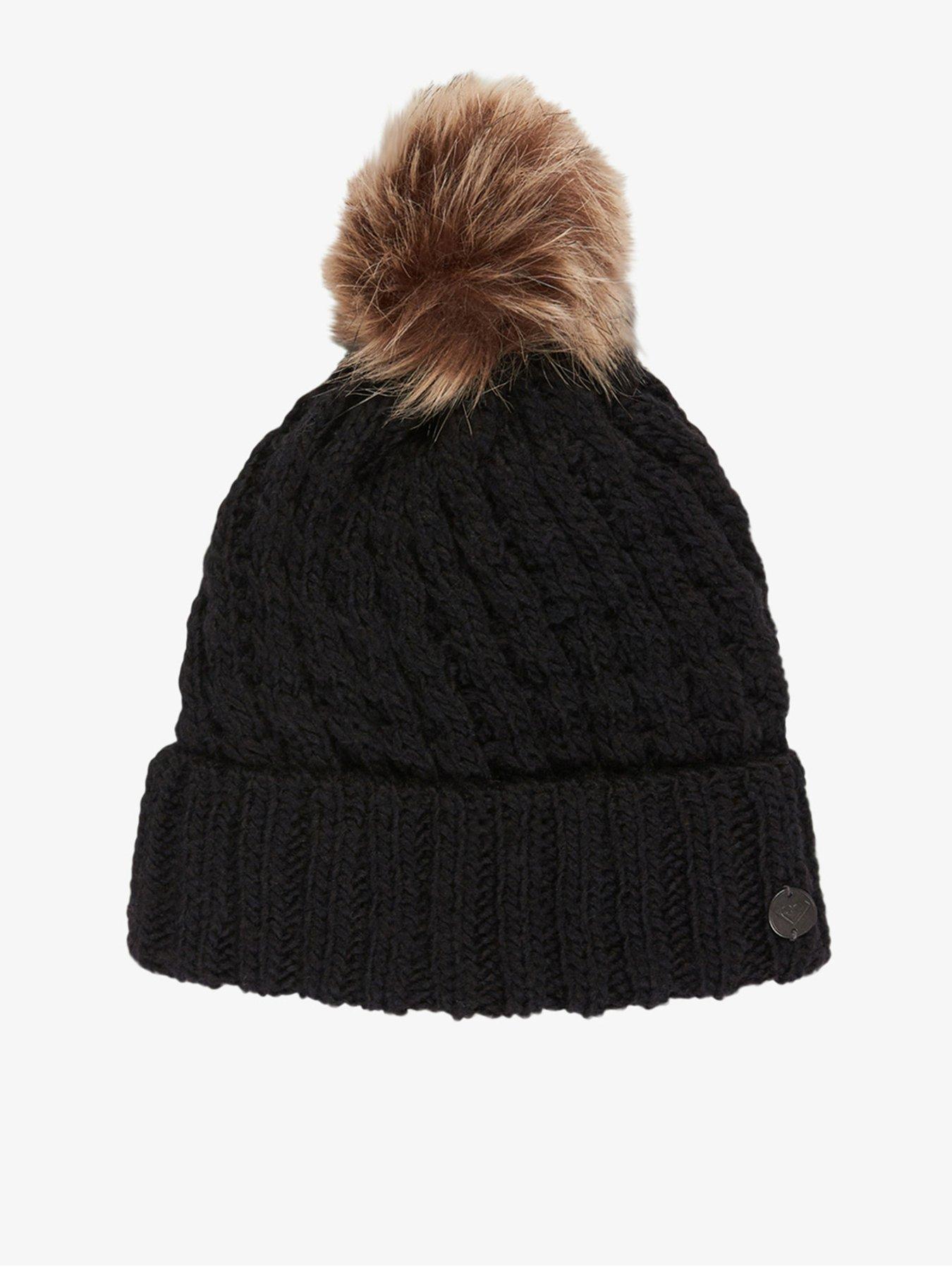 roxy-junior-girls-blizzard-beanie-hat-black