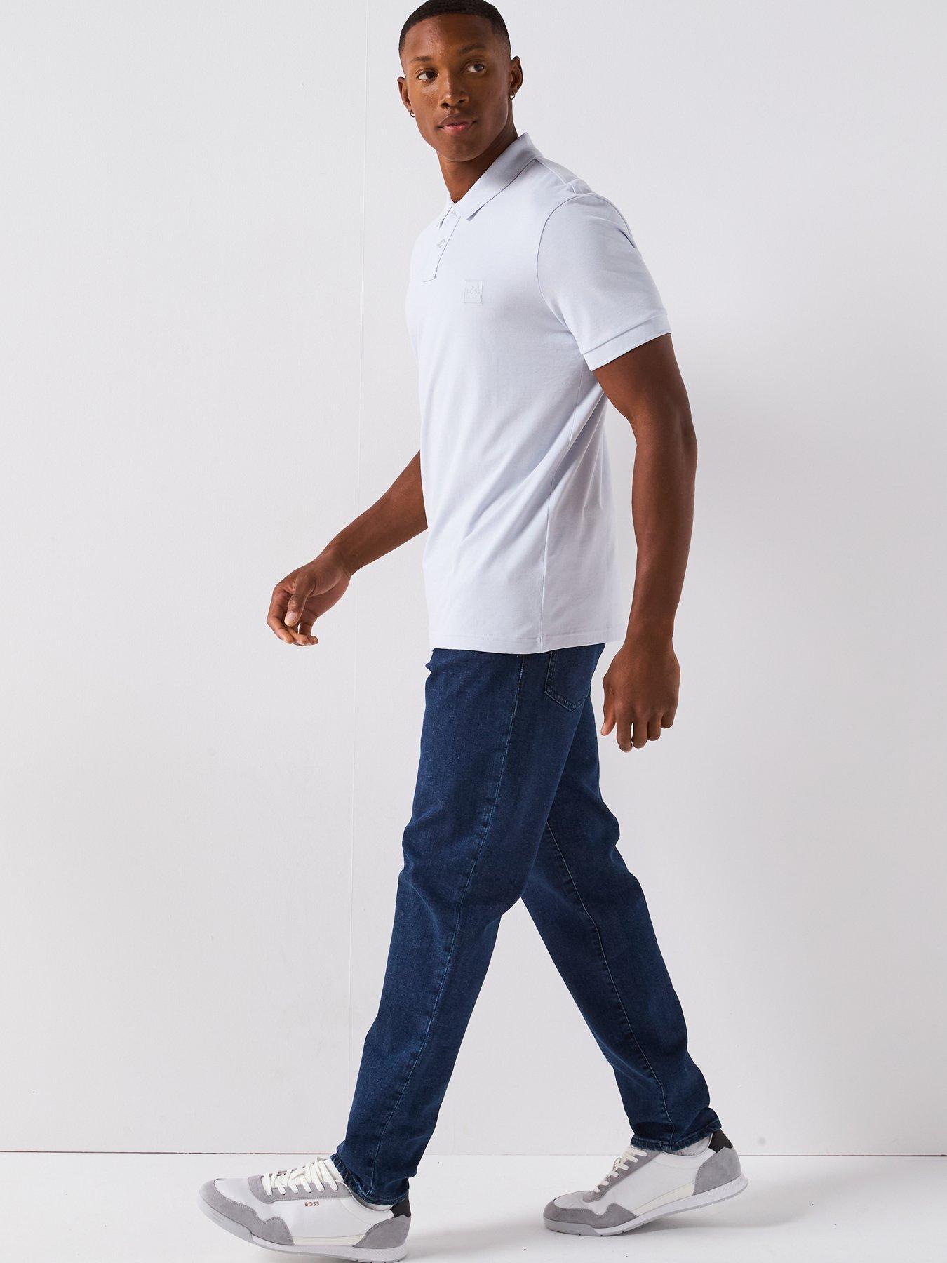 boss-passenger-slim-fit-tonal-patch-logo-polo-shirt-greydetail