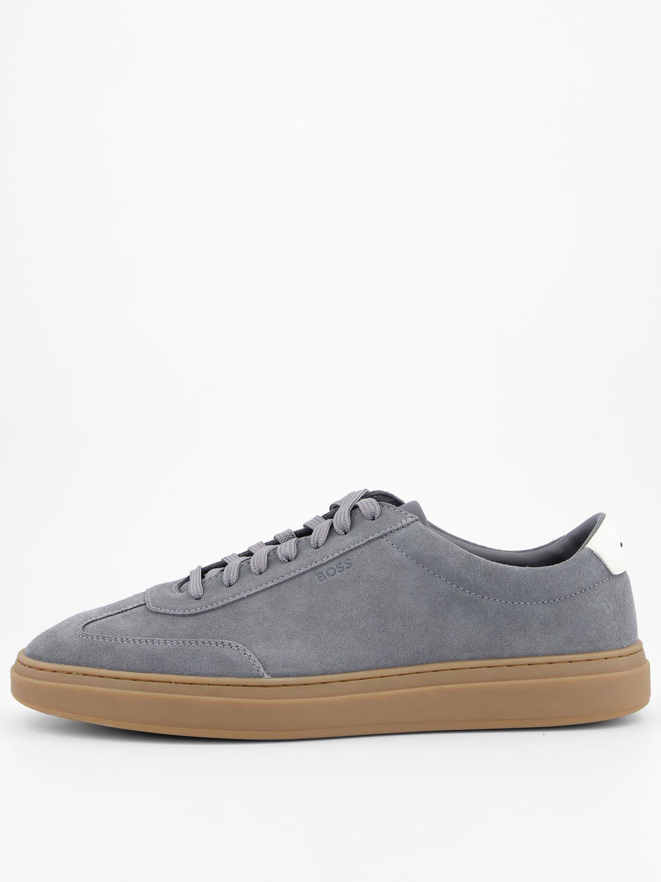 boss-kieran-suede-tennis-trainer-greyfront