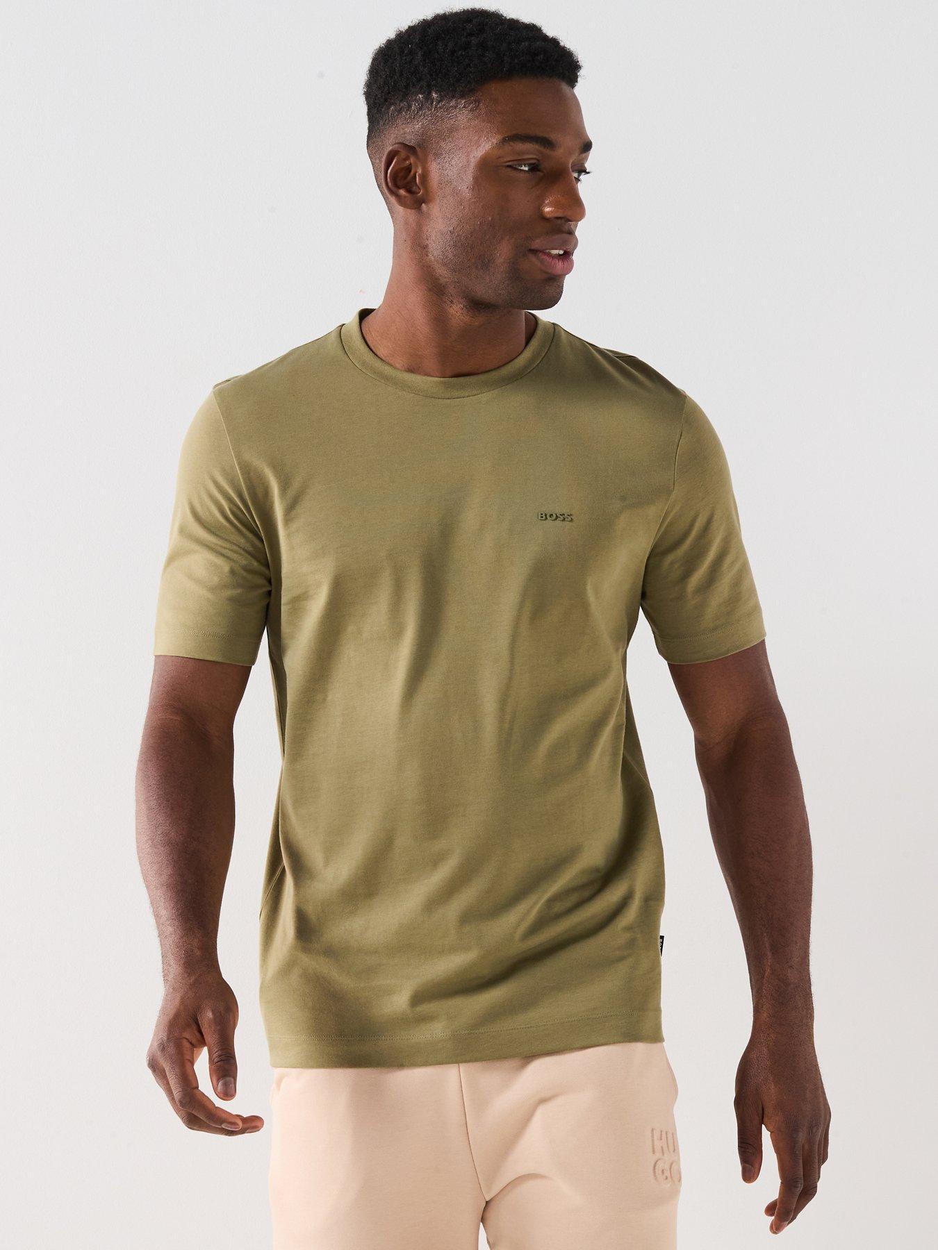 BOSS Thompson 01 Regular Fit T-Shirt - Khaki