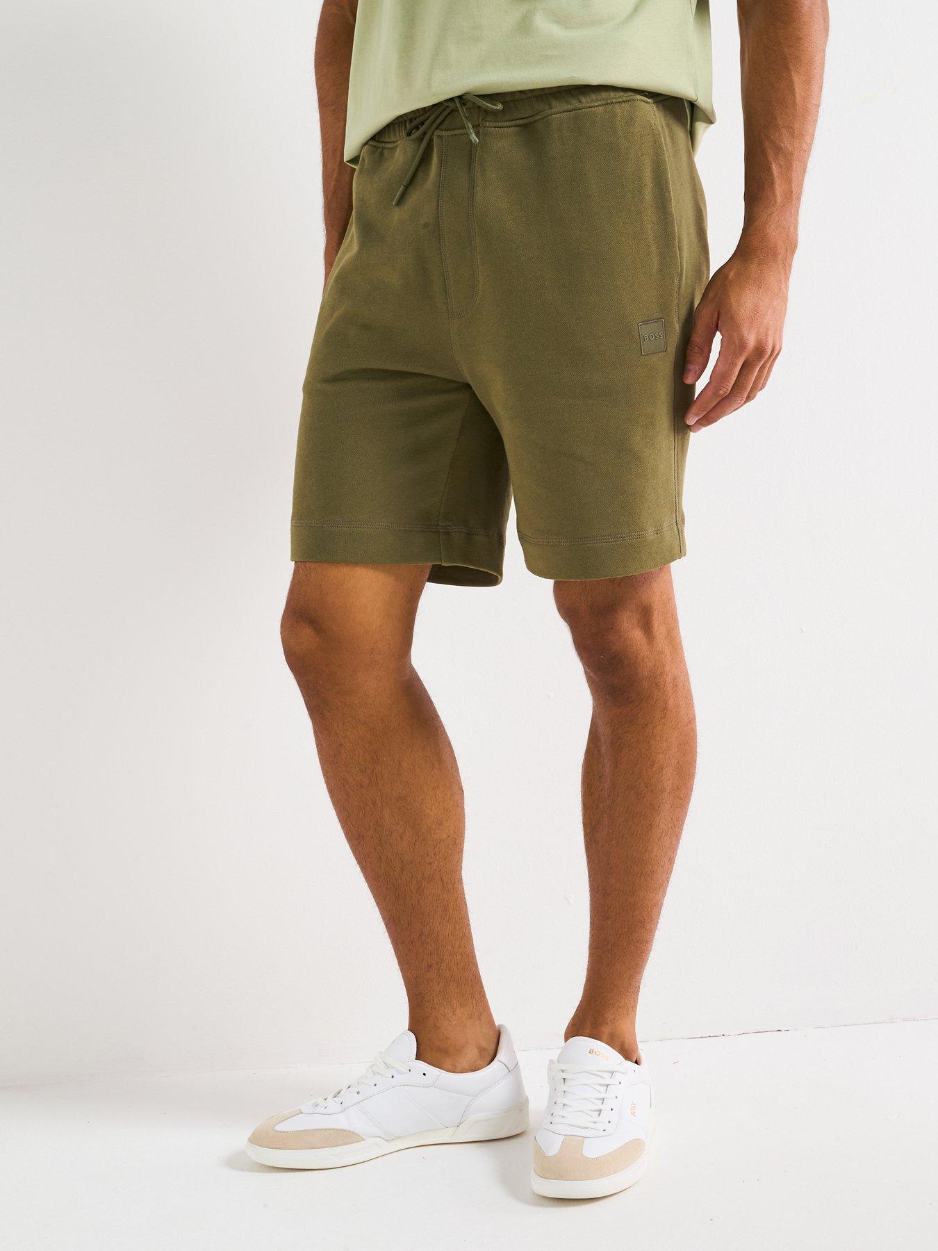 BOSS Sewalk Jersey Shorts - Green