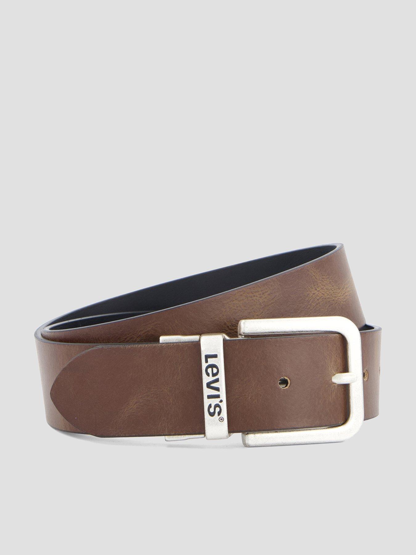Levi's Reversible Core Leather Belt - Black