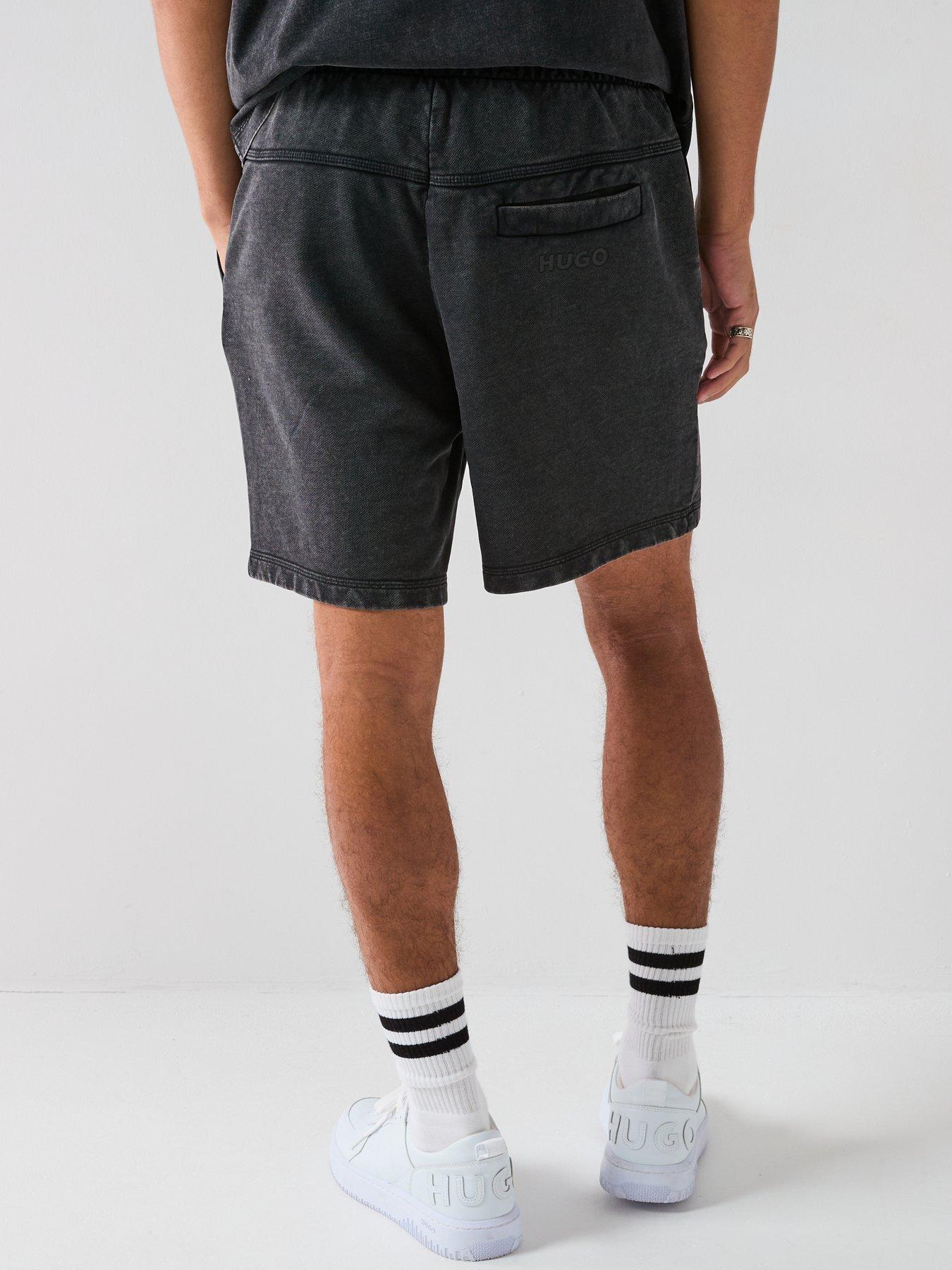 hugo-blue-nebusho-relaxed-fit-washed-jersey-shorts-blackstillFront