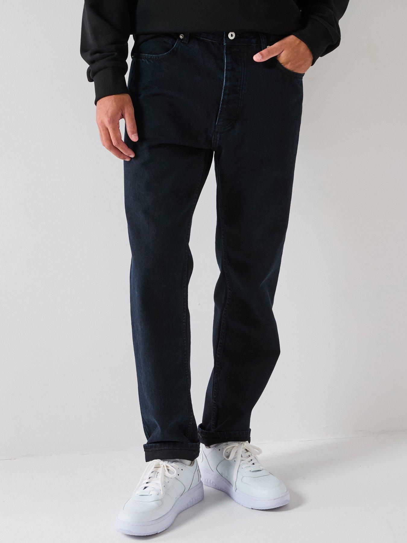 HUGO Blue Jonah Regular Fit Jeans - Dark Blue