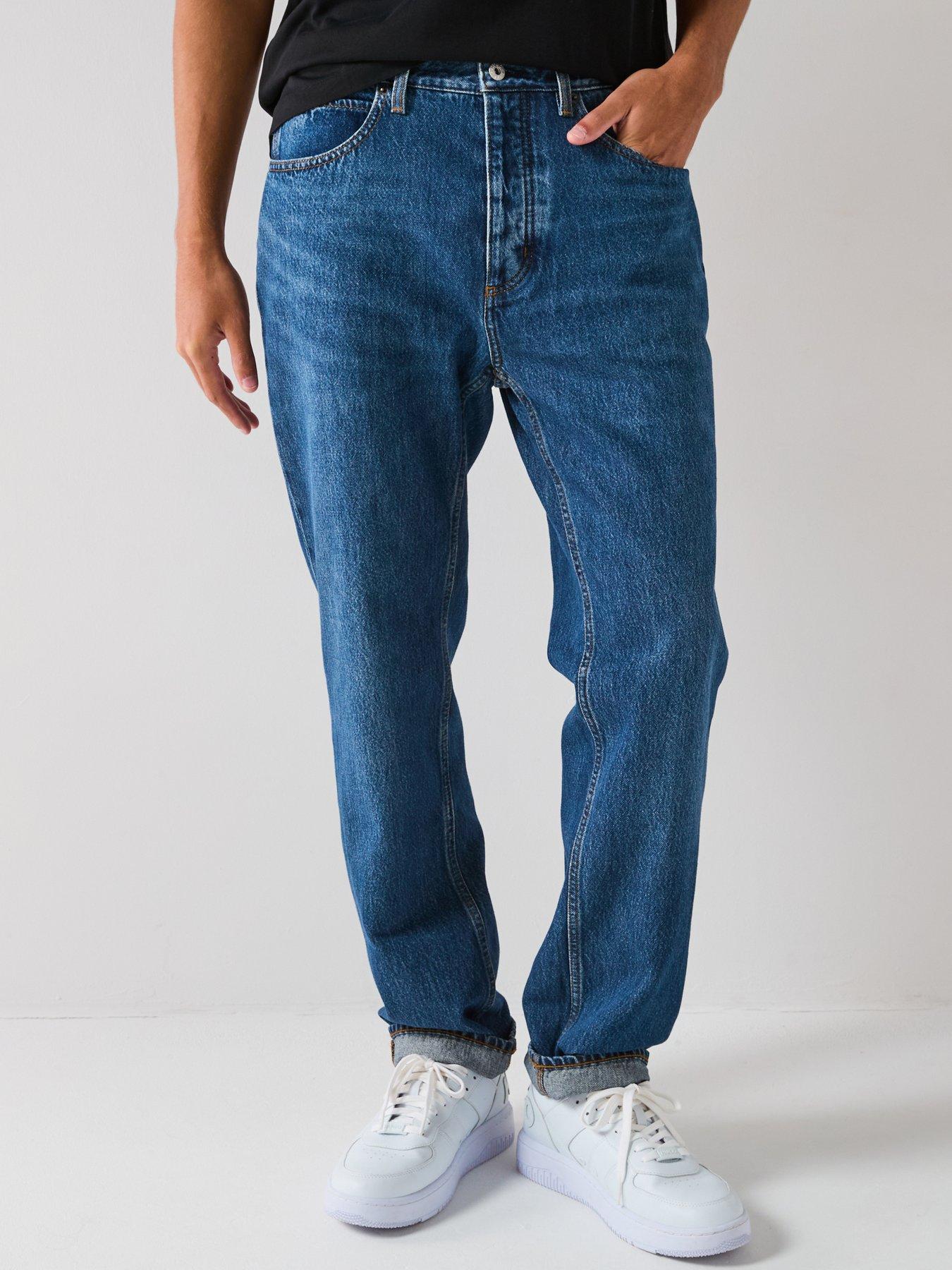 HUGO Blue Jonah Regular Fit Jeans - Navy