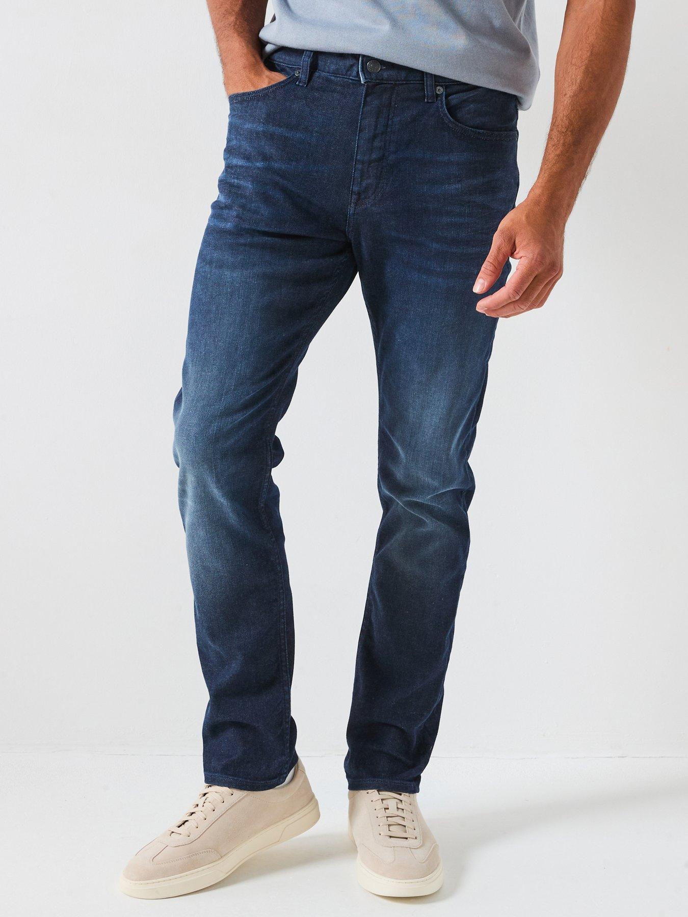 BOSS Delaware Slim Fit Jeans - Dark Wash