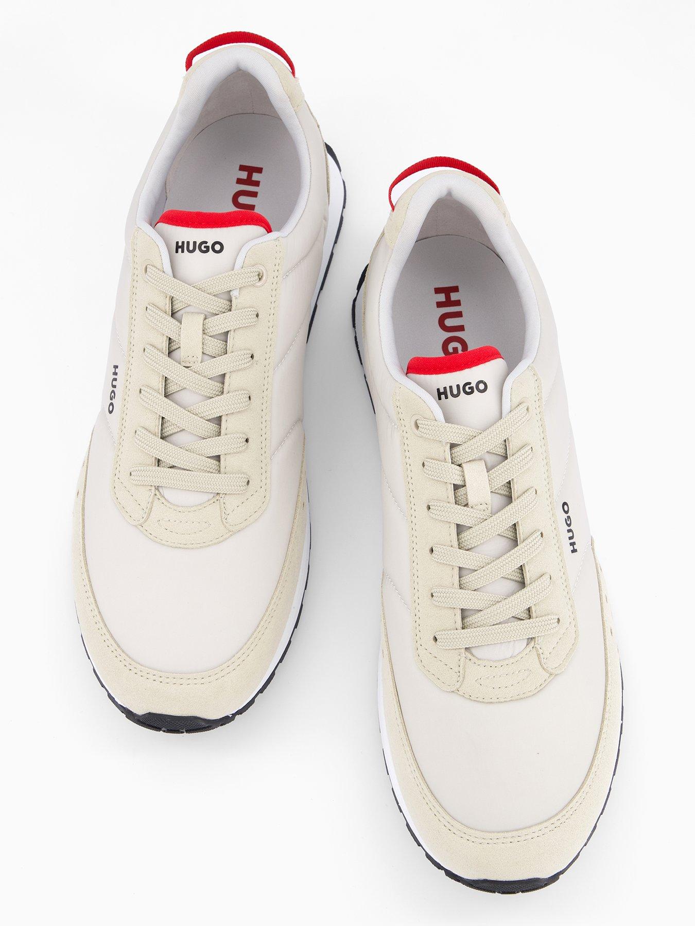 hugo-icelin-nylon-runner-trainers-beigeoutfit