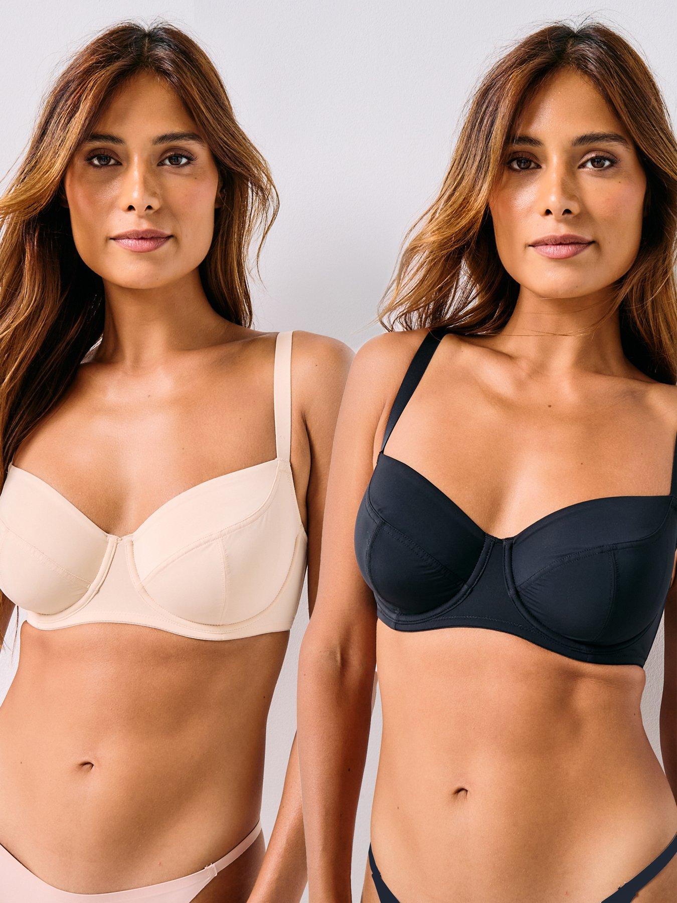 DORINA 2Pk Pluto Non Padded Wired Bra - Multi