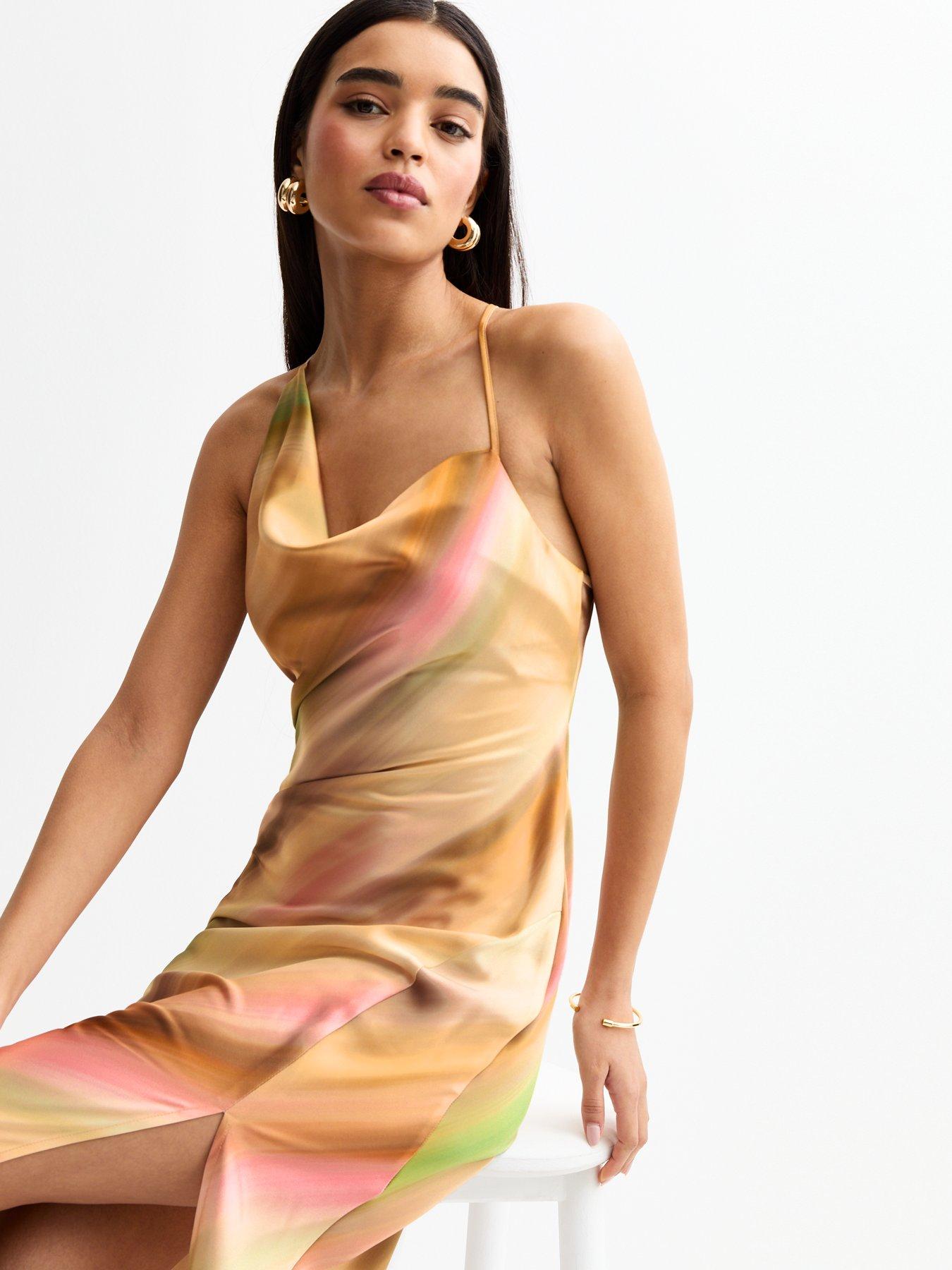 new-look-multicoloured-ombre-print-satin-midi-dress-multioutfit