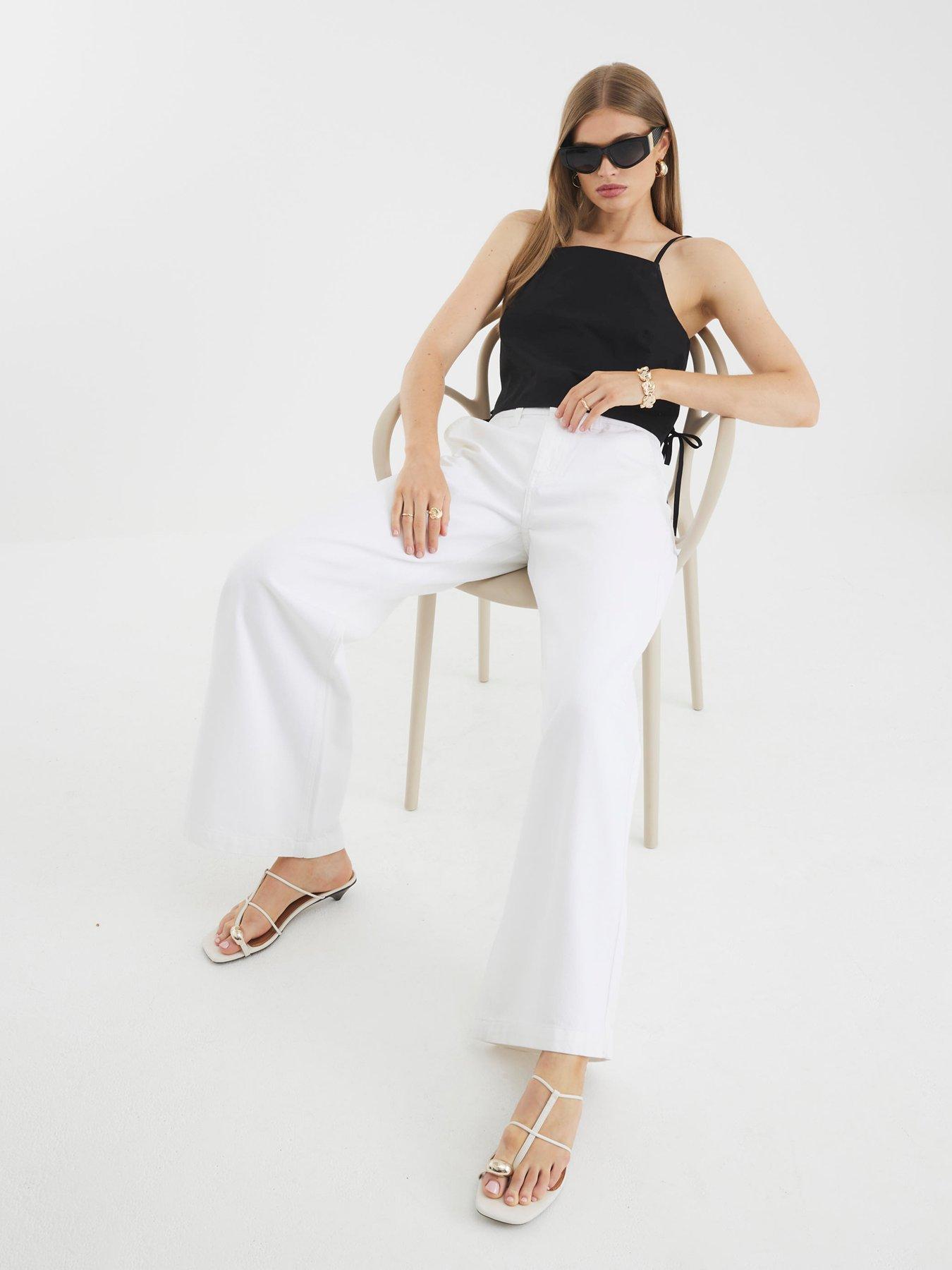 river-island-tailored-baggy-jeans-whiteoutfit