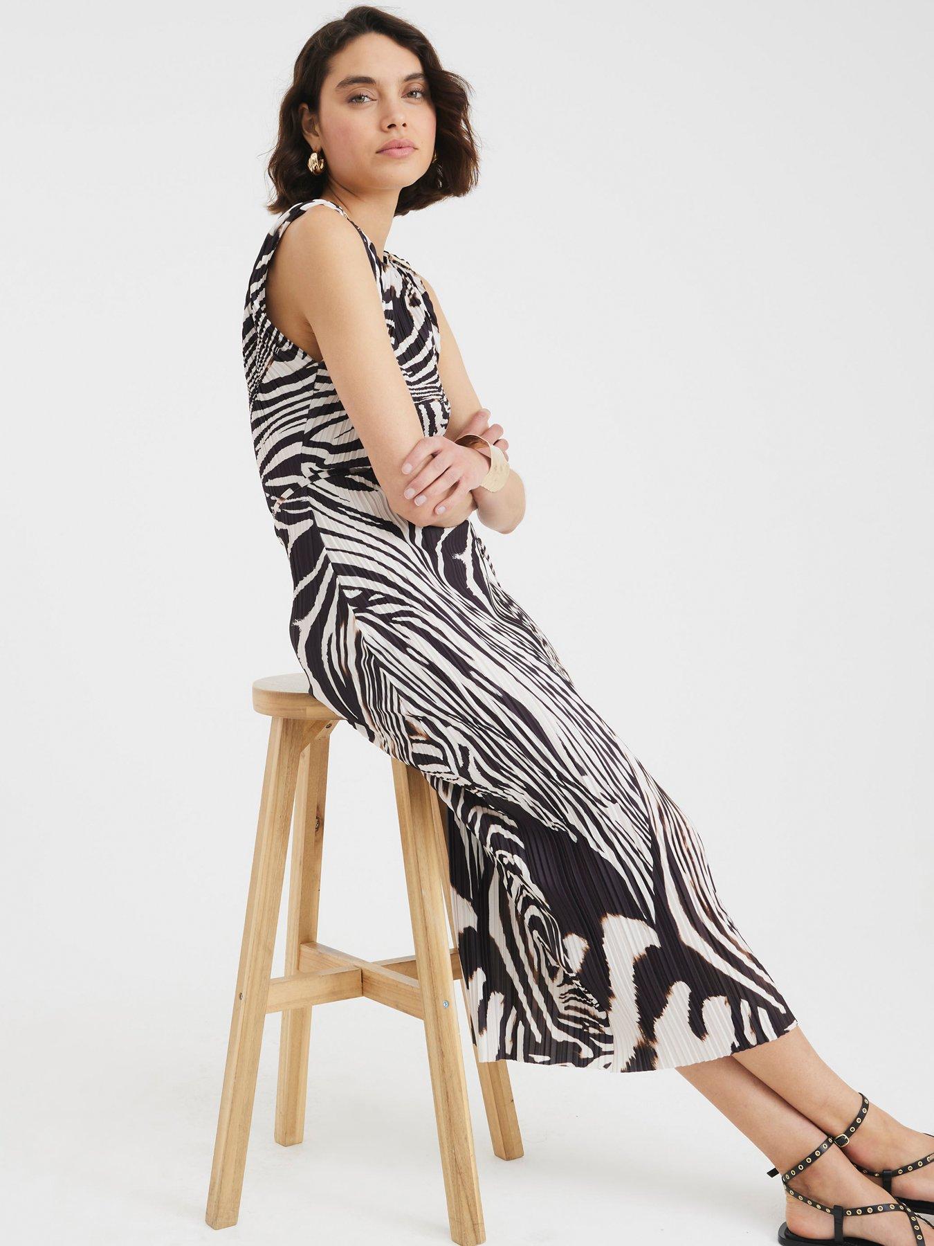 river-island-shoulder-trim-midi-dress-blackback