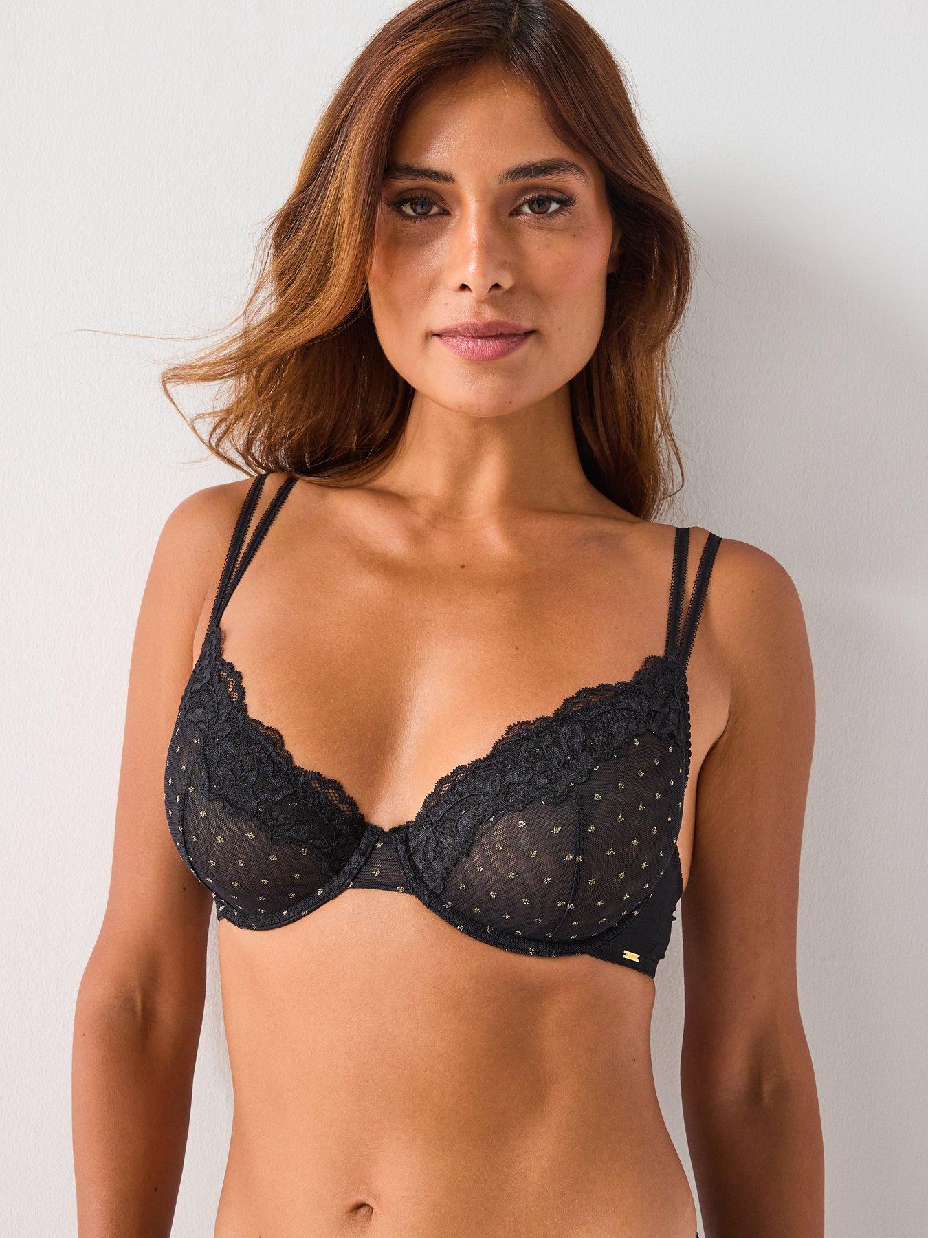 dorina-origins-shimmer-dot-mesh-non-padded-wired-bra-blackback