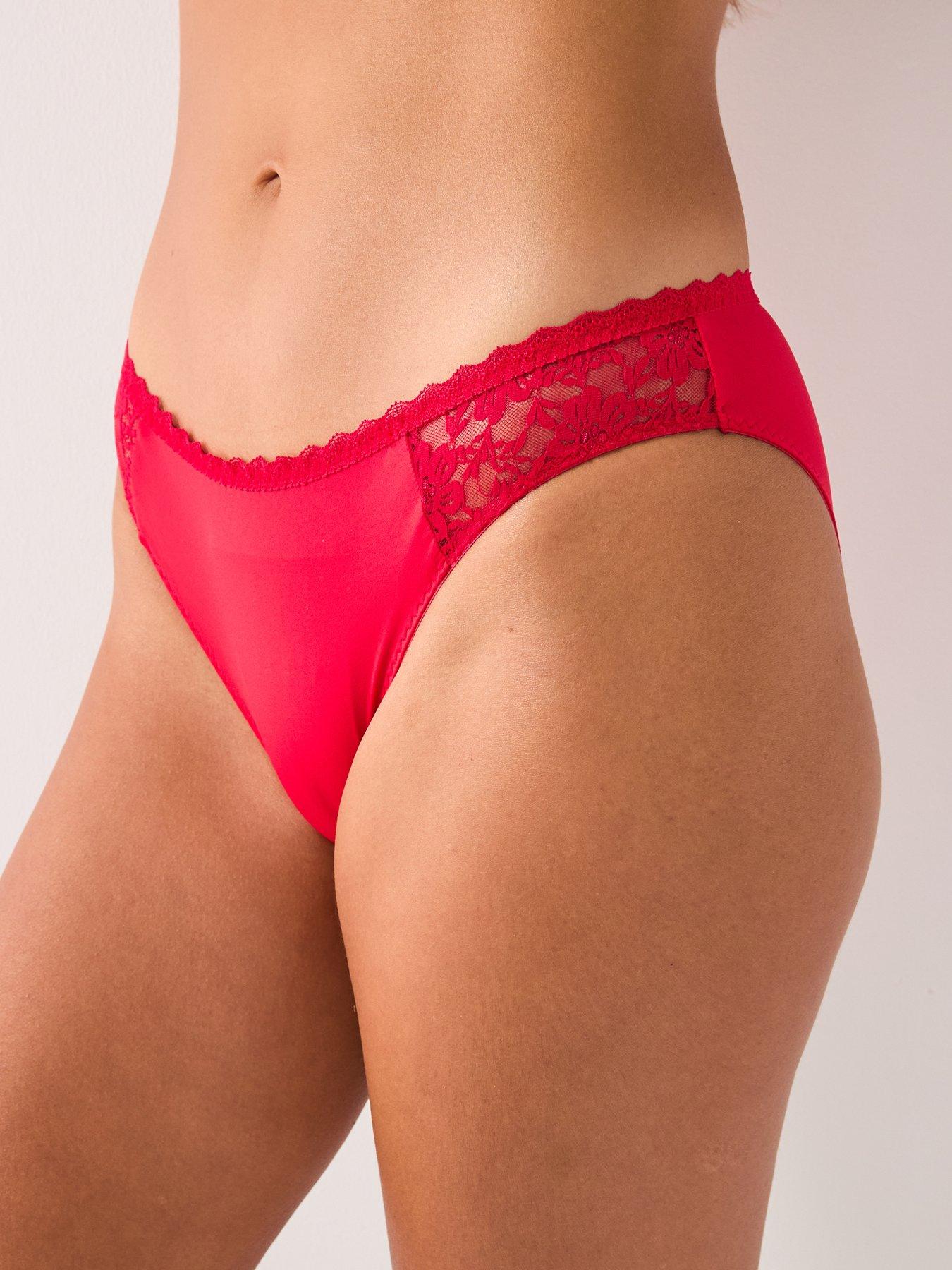 Image 2 of 5 of DORINA Sonia 2pk Brief- Red/Black