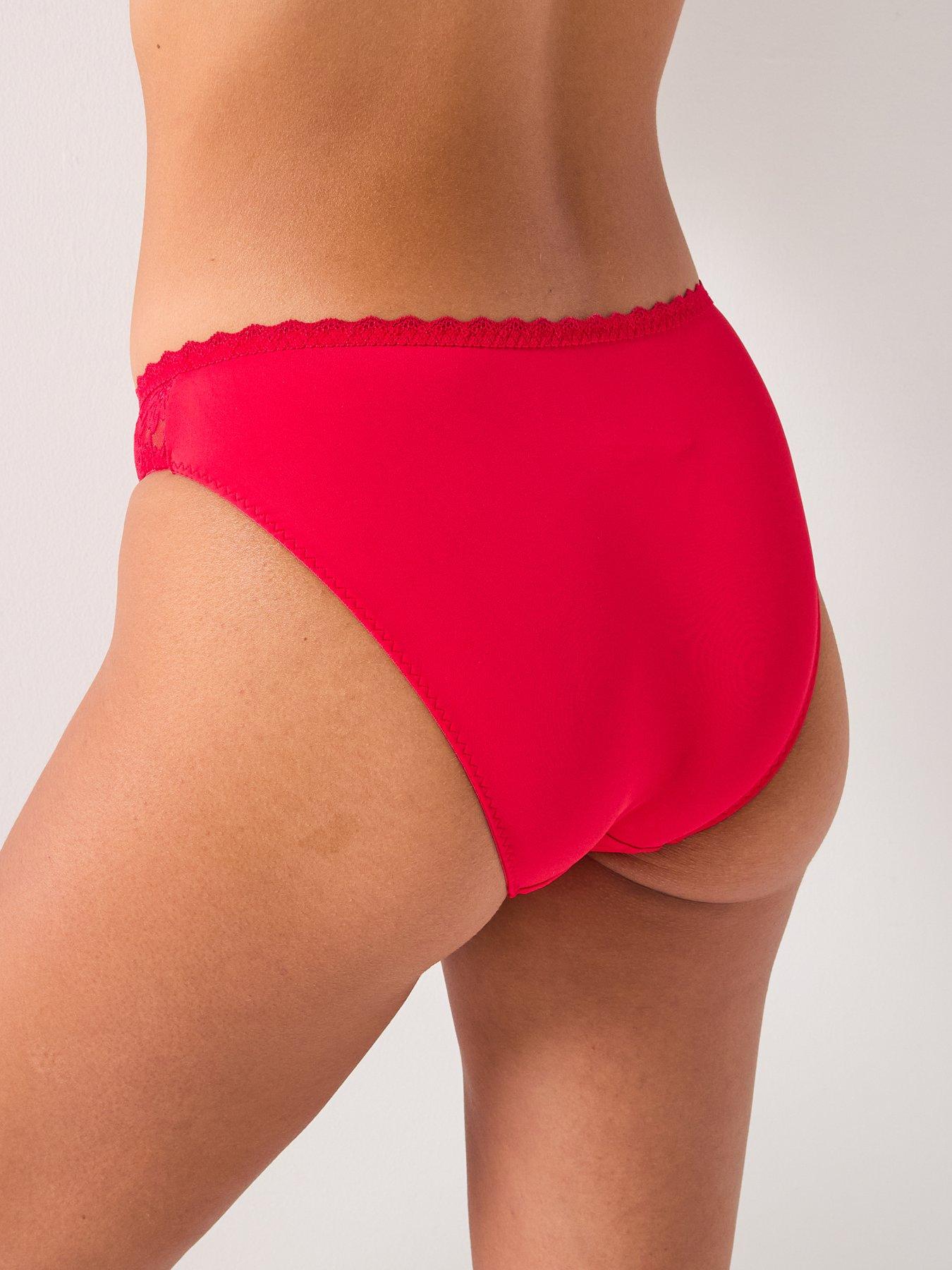Image 3 of 5 of DORINA Sonia 2pk Brief- Red/Black