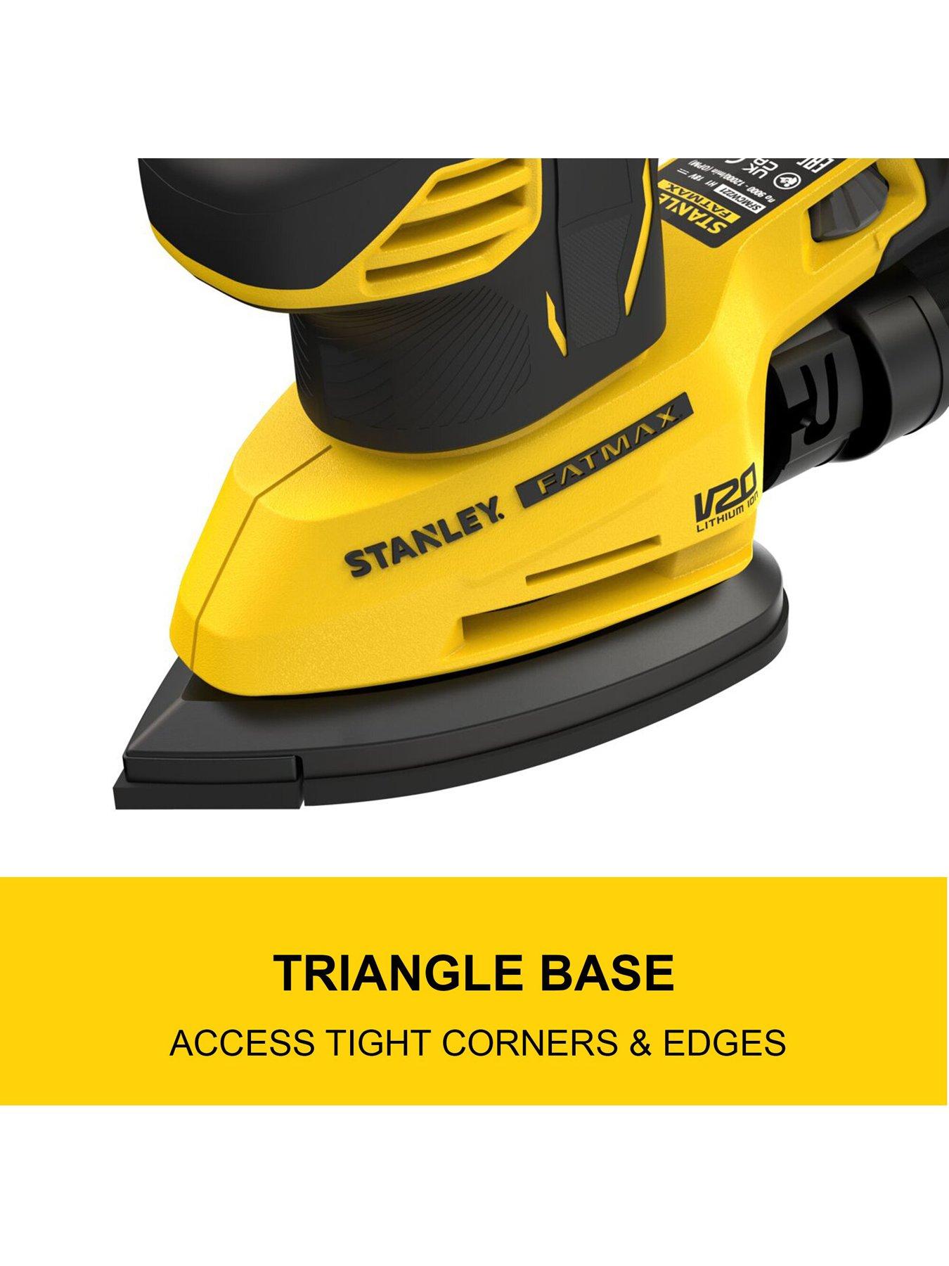 Image 3 of 5 of Stanley FatMax 18V STANLEY FATMAX V20 Cordless Detail Sander (Tool Only) SFMCW221B-XJ