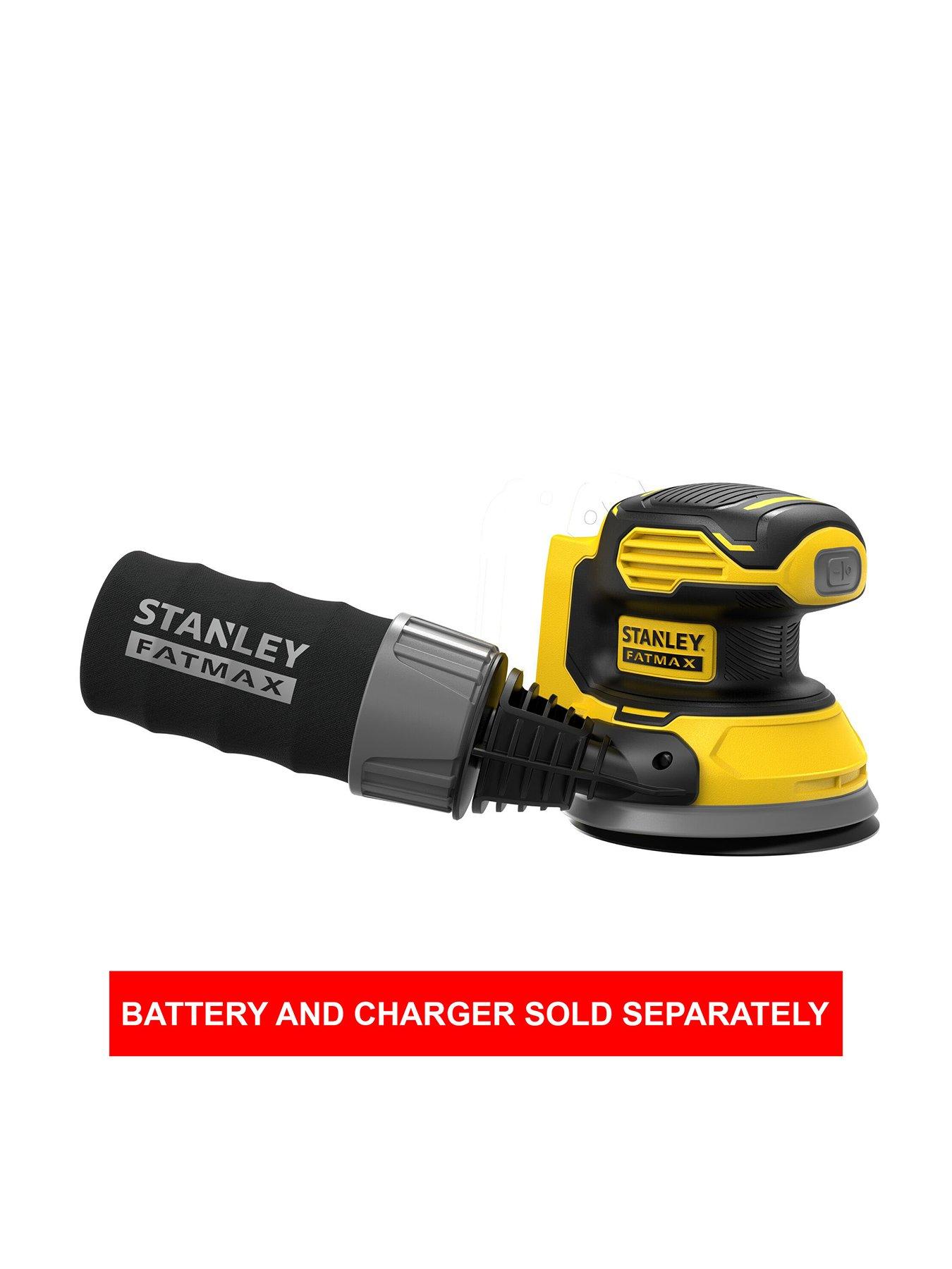 Stanley FatMax 18V STANLEY FATMAX V20 Cordless Random Orbit Sander (Tool Only) SFMCW220B-XJ