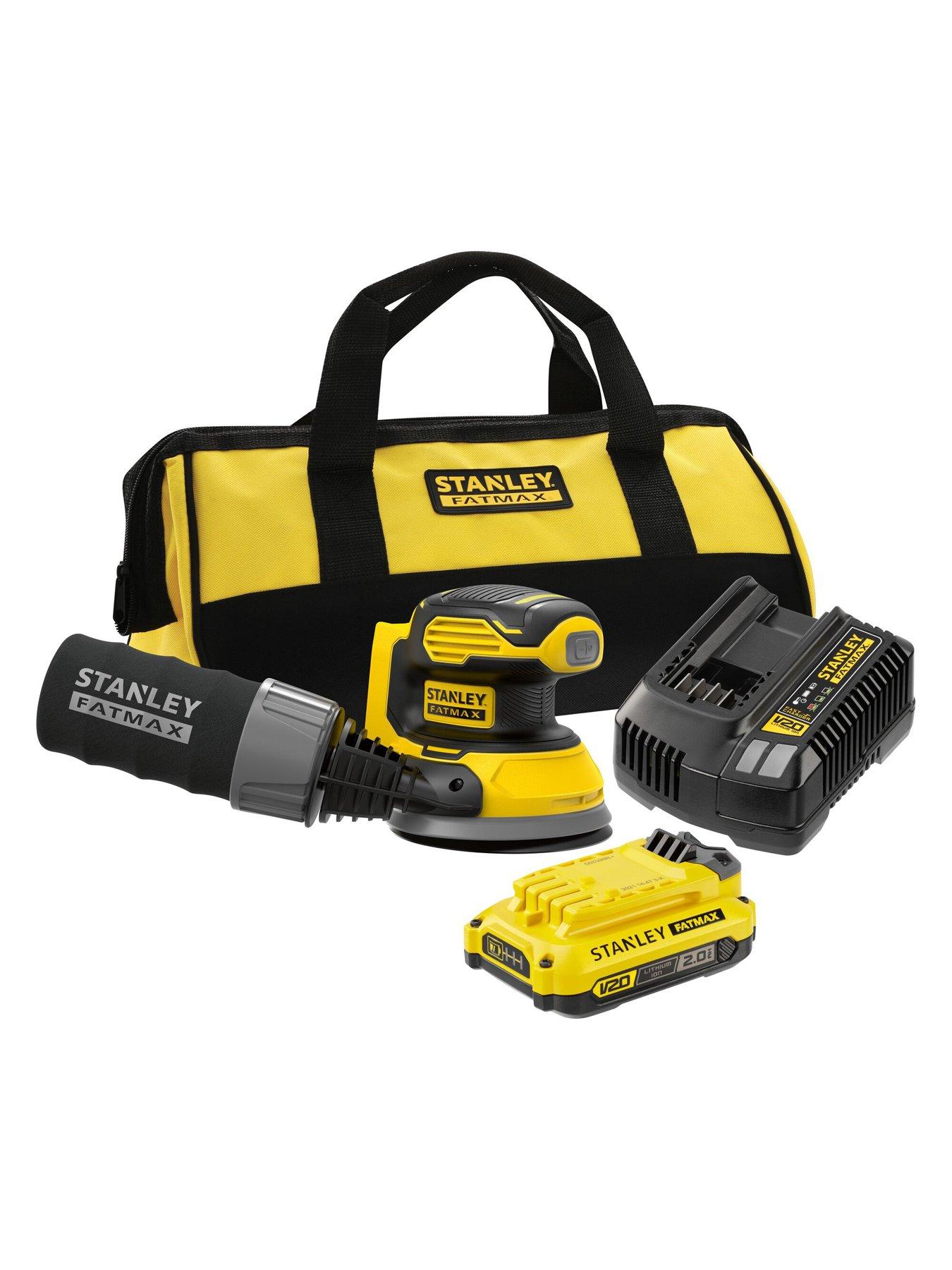 stanley-fatmax-18v-stanley-fatmax-v20-cordless-random-orbit-sander-tool-only-sfmcw220b-xjstillFront