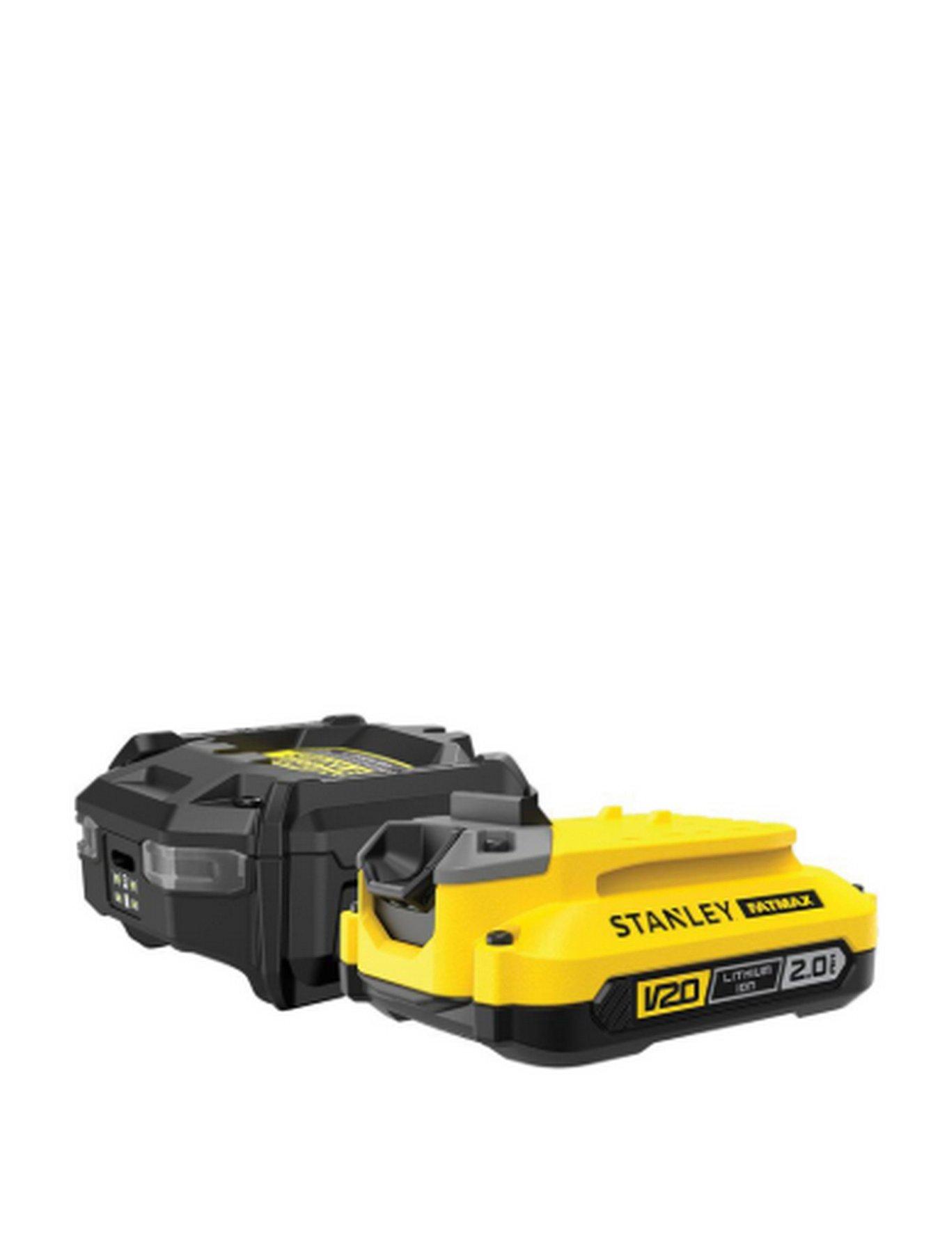 stanley-fatmax-18v-stanley-fatmax-v20-cordless-starter-kit-1x20ah-battery-and-125a-charger-sfmcb10d1-gb