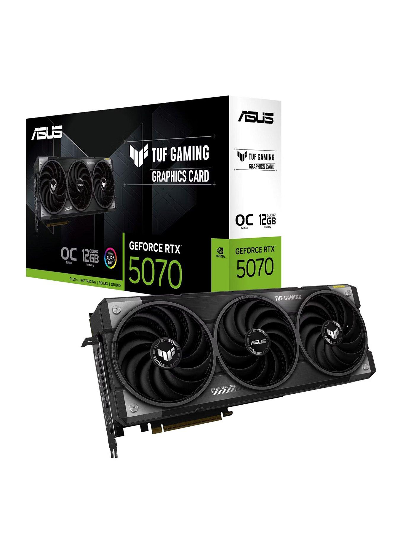 Image 1 of 7 of Asus RTX 5070 12GB TUF Gaming Overclocked Graphics Card