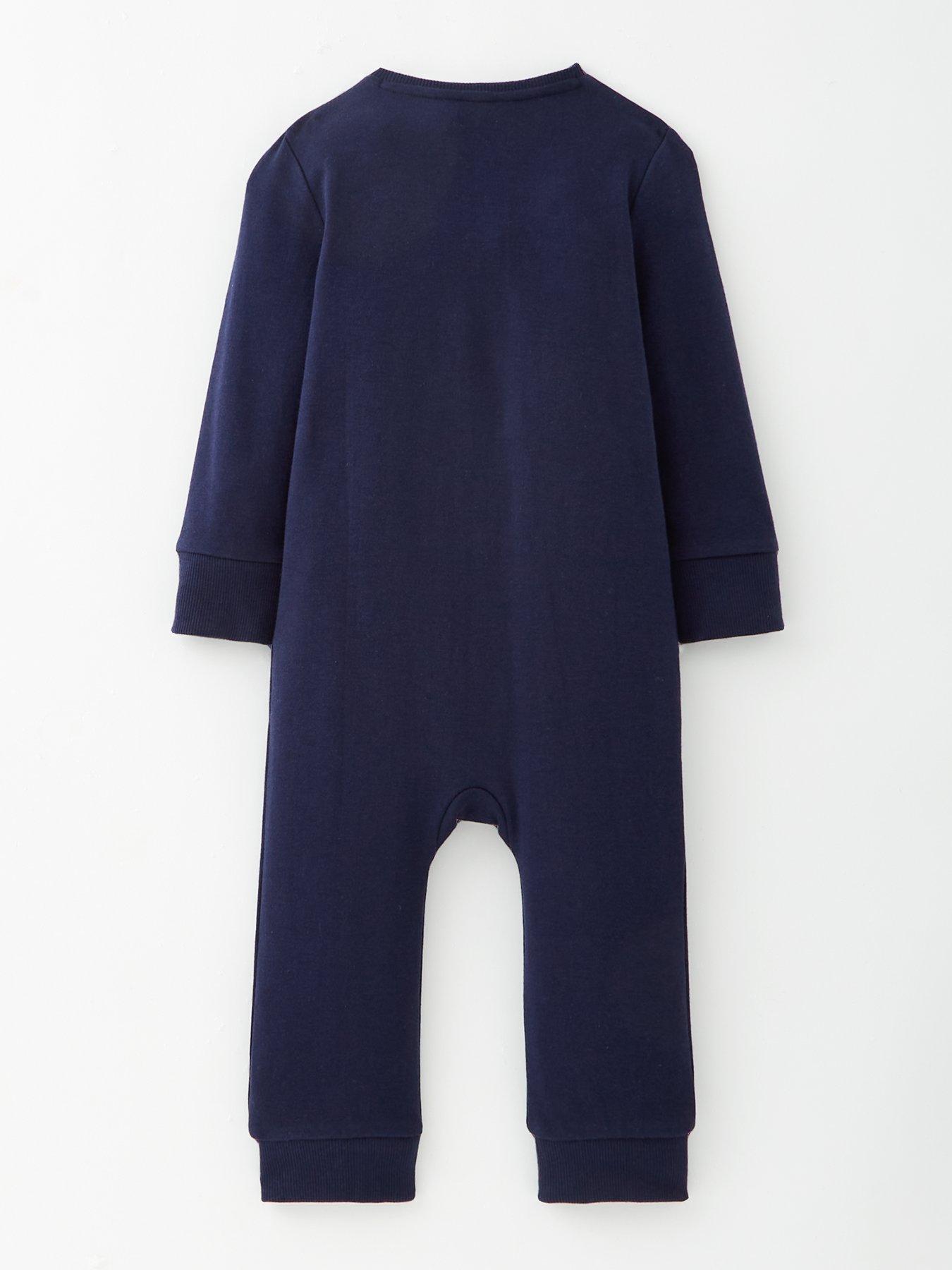 Image 3 of 5 of Disney Lilo & Stitch Baby Disney Lilo &amp; Stitch Festive Family Sleepsuit - Blue