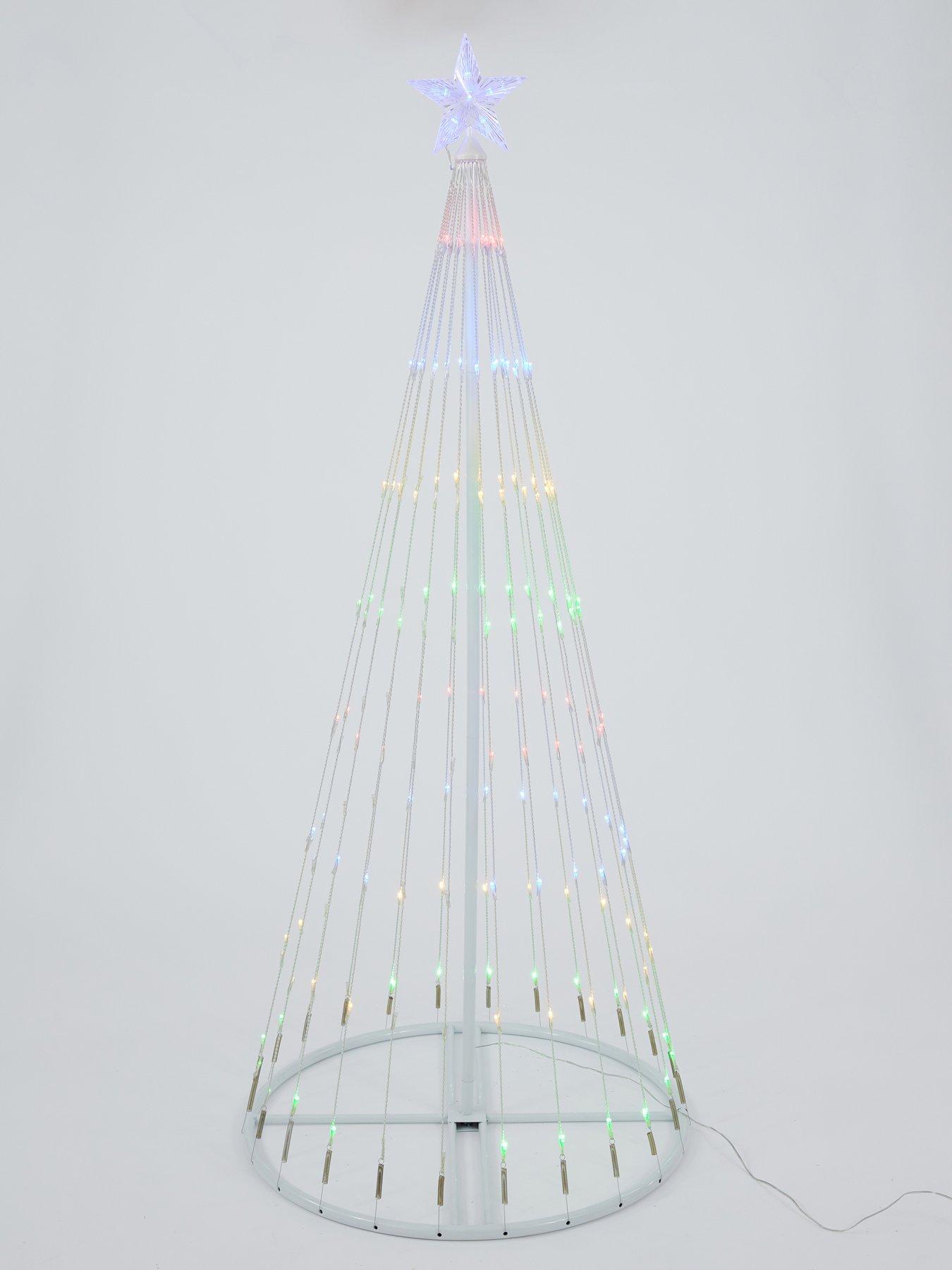Image 6 of 7 of Very Home 5.5ft Waterfall LED&nbsp;Indoor/Outdoor Christmas Tree Light