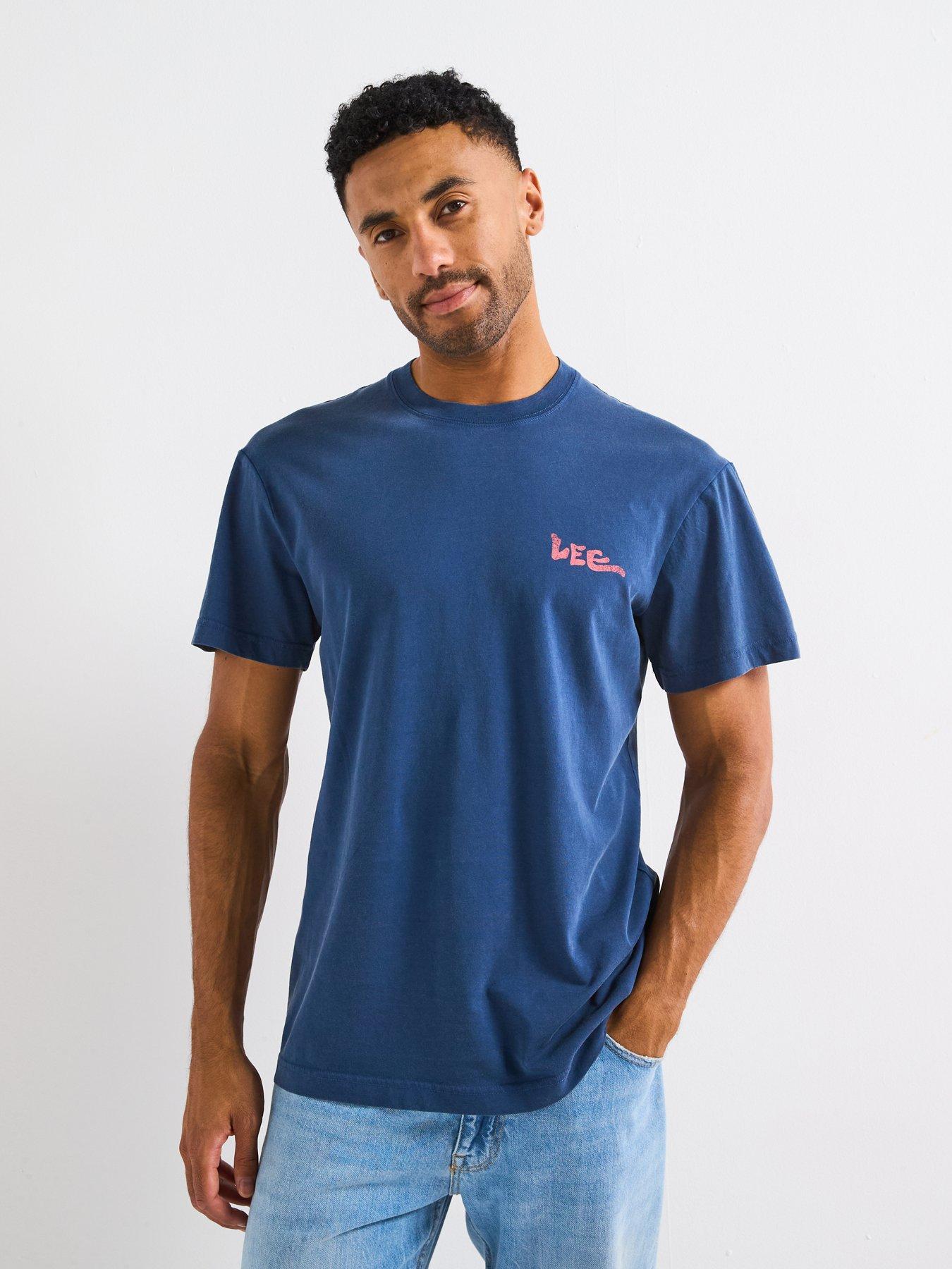 lee-short-relaxed-graphic-back-print-t-shirt--bluestillFront
