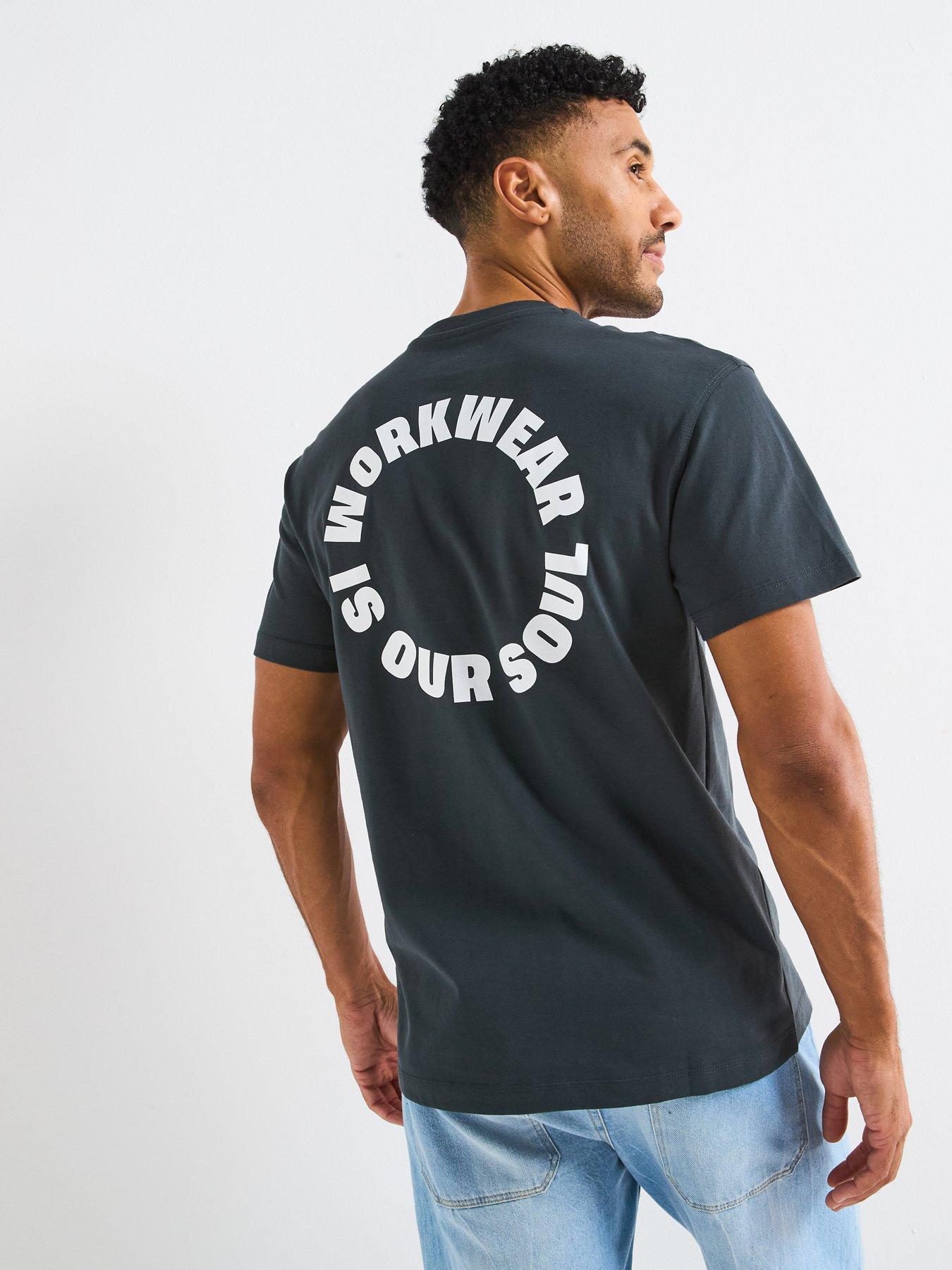 Image 2 of 5 of Lee Short Relaxed Graphic T-Shirt - Black