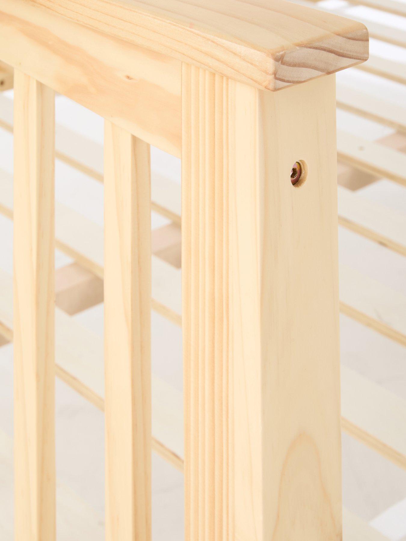 Image 6 of 7 of Very Home Novara Detachable Trio Bunk Bed in Wood&nbsp;with Optional Mattress - FSC&reg; Certified