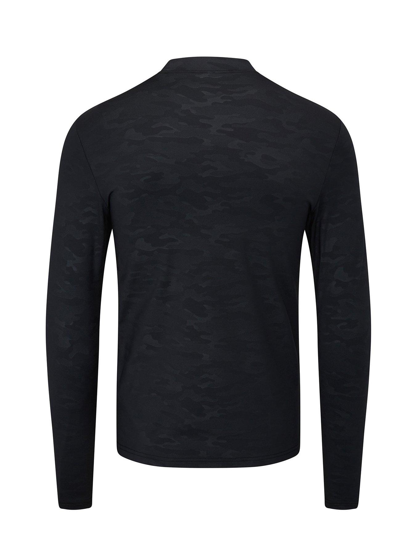 Image 2 of 2 of Oscar Jacobson Mens Golf Hampton Base Layer - Black