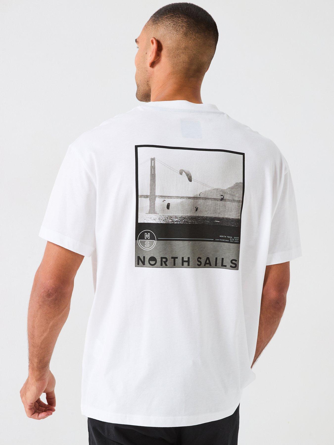 North Sails Small Logo Crew Neck T-Shirt - White