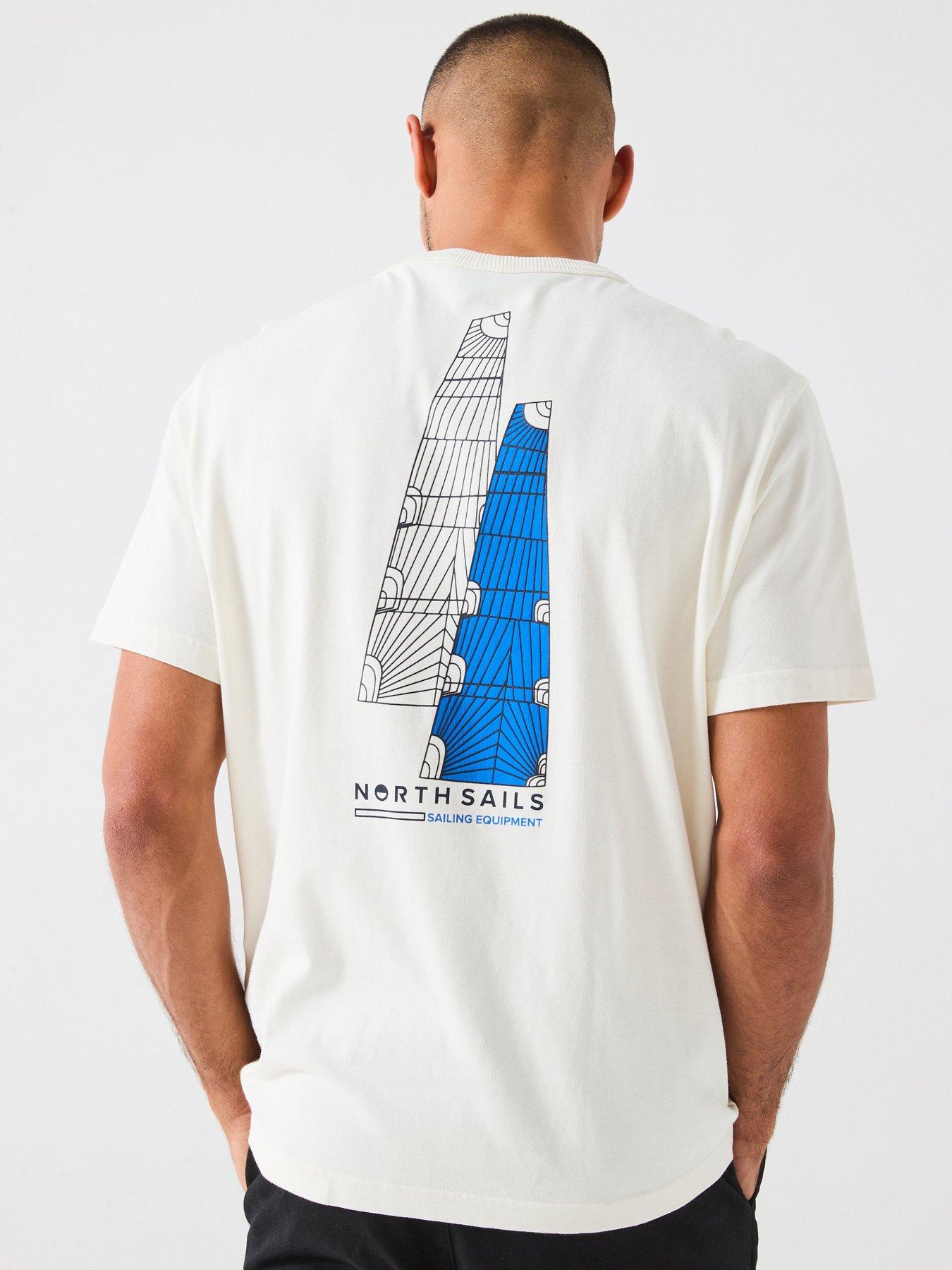 North Sails Small Logo Crew Neck T-Shirt - Off White