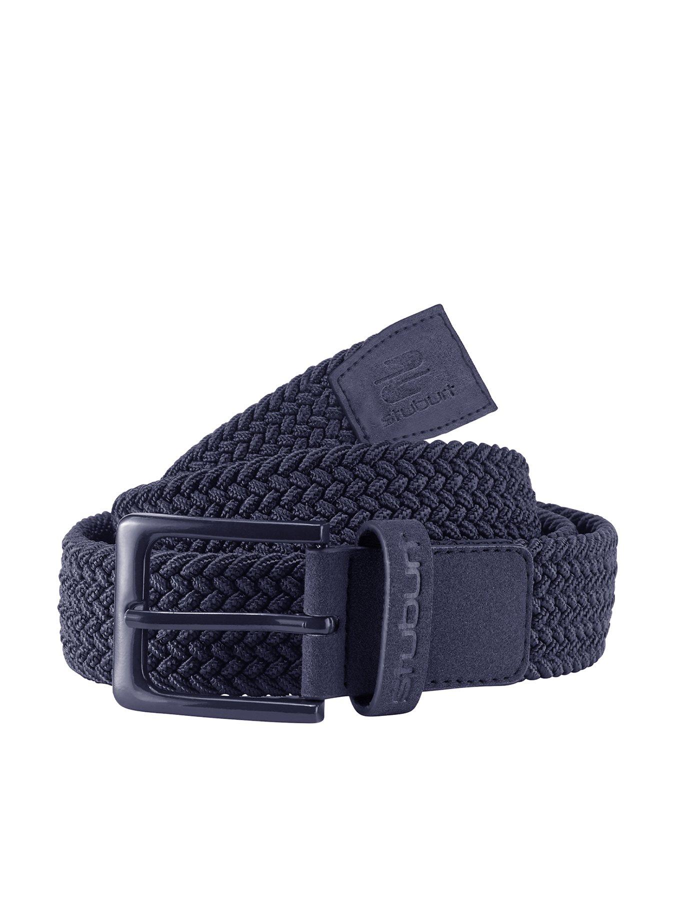 undefined Mens Golf Argill Braided Belt - Navy