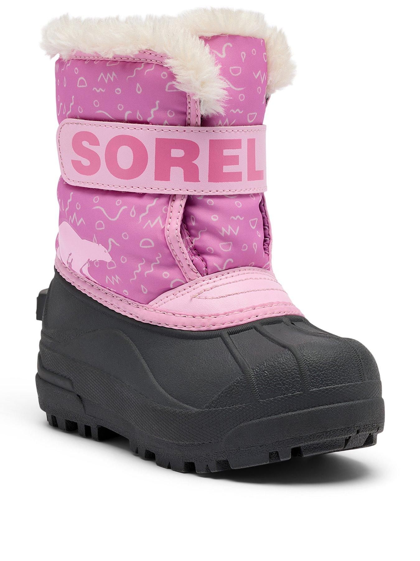 Image 2 of 7 of SOREL Kids Younger Snow Commander Boot - Pink