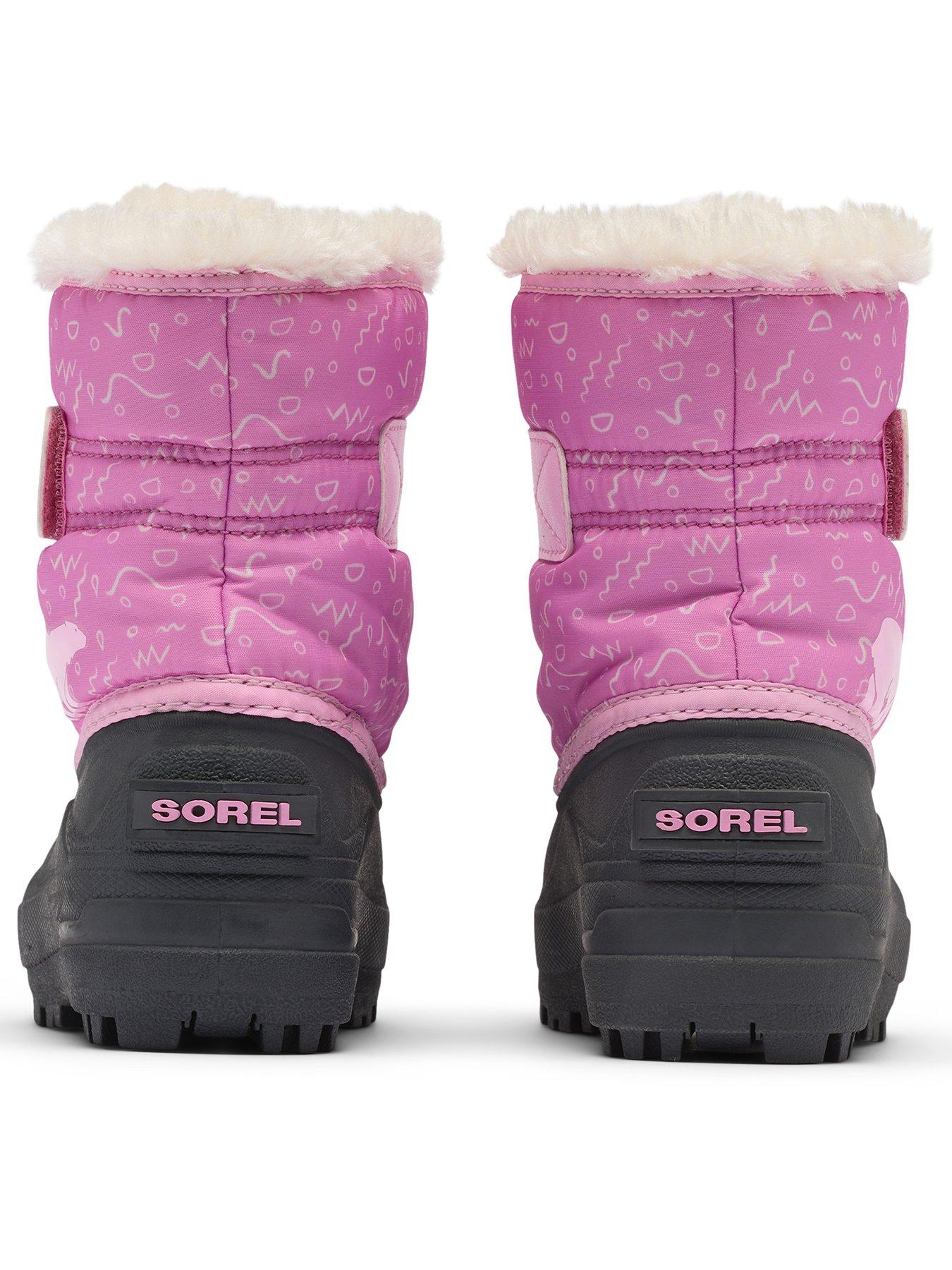 Image 3 of 7 of SOREL Kids Younger Snow Commander Boot - Pink